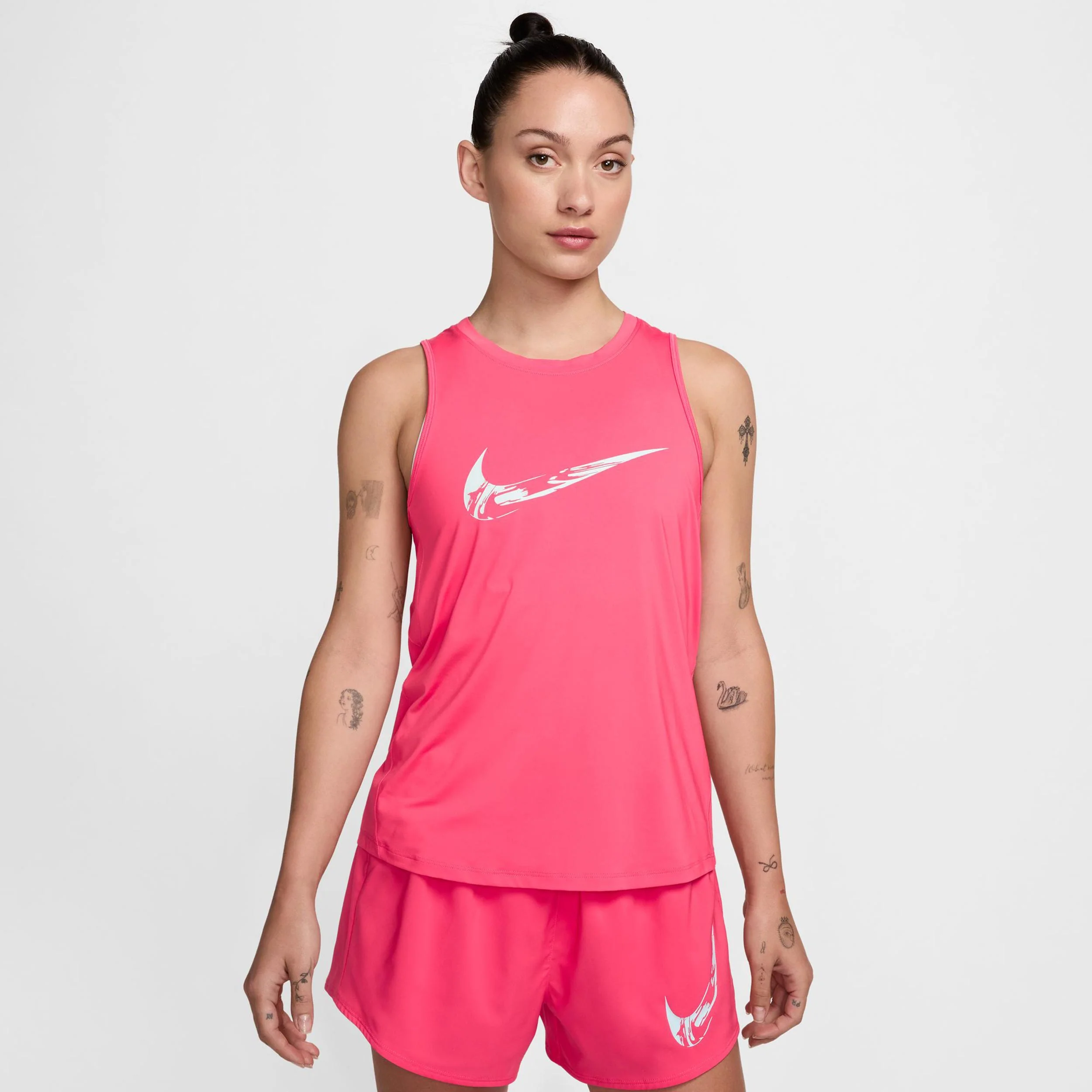 Dri-Fit One Swoosh Laufshirt Damen-Berry - Image 4
