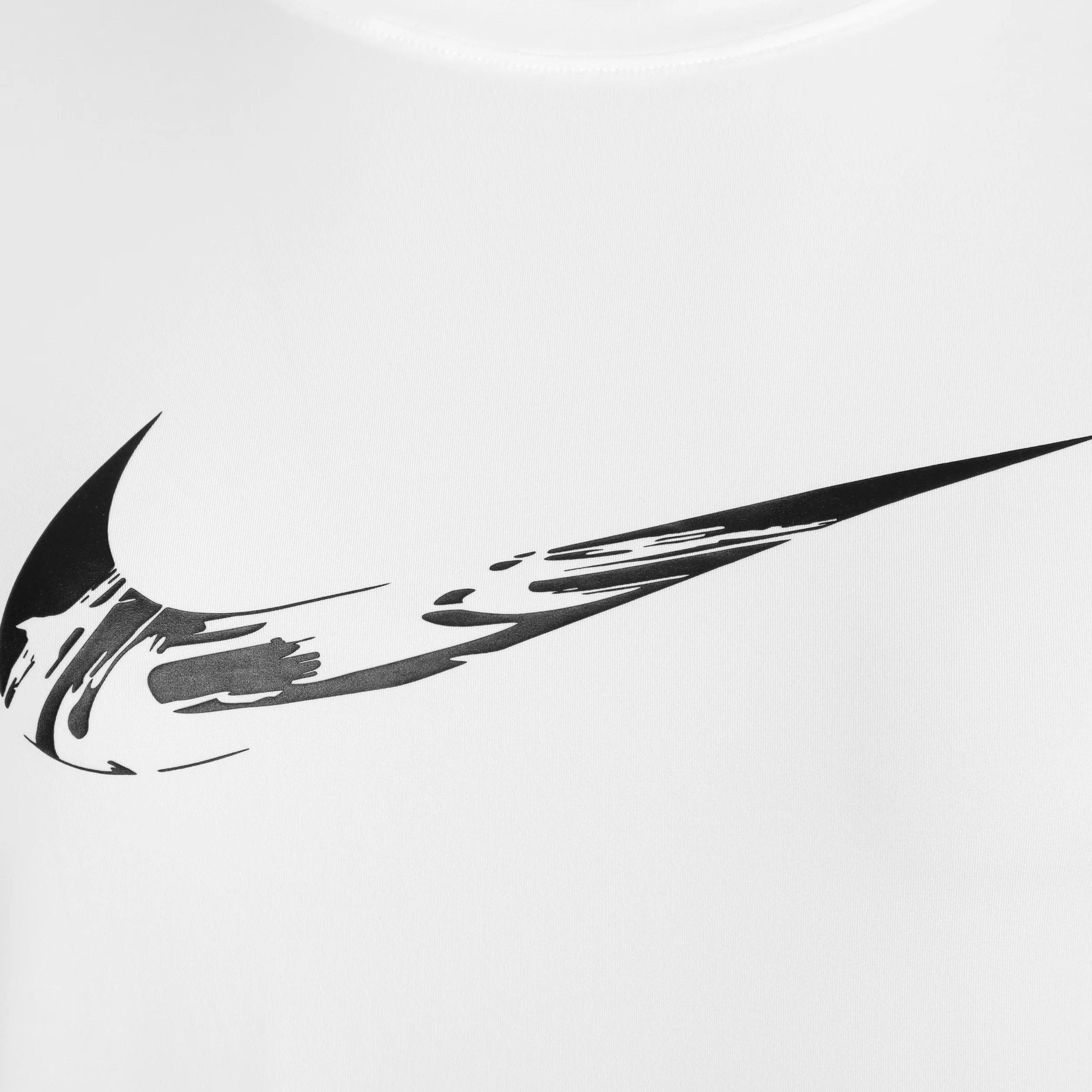 Dri-Fit One Swoosh Laufshirt Damen-Weiß - Image 3