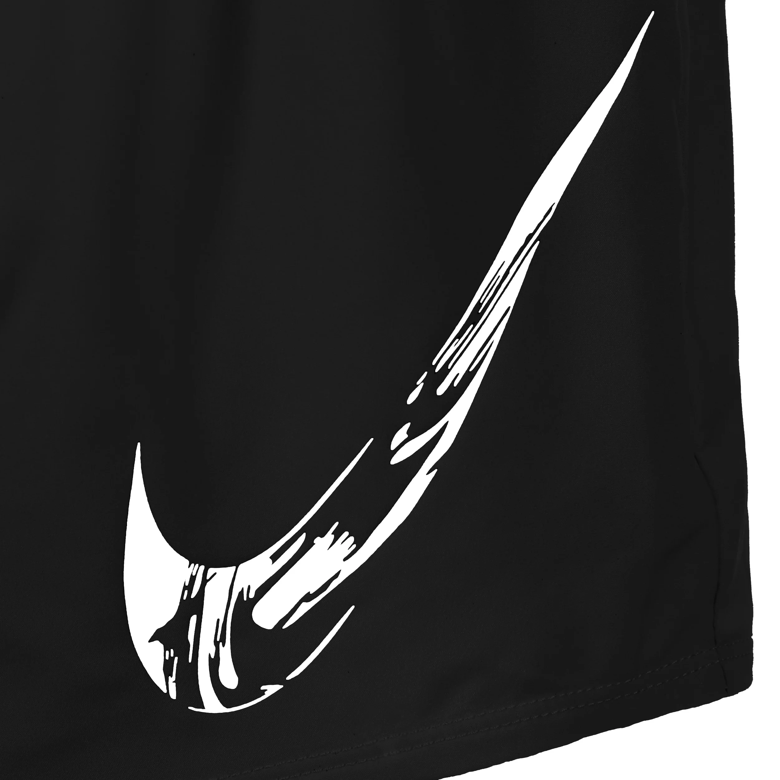 Dri-Fit One Swoosh Laufshorts Damen-Schwarz - Image 3