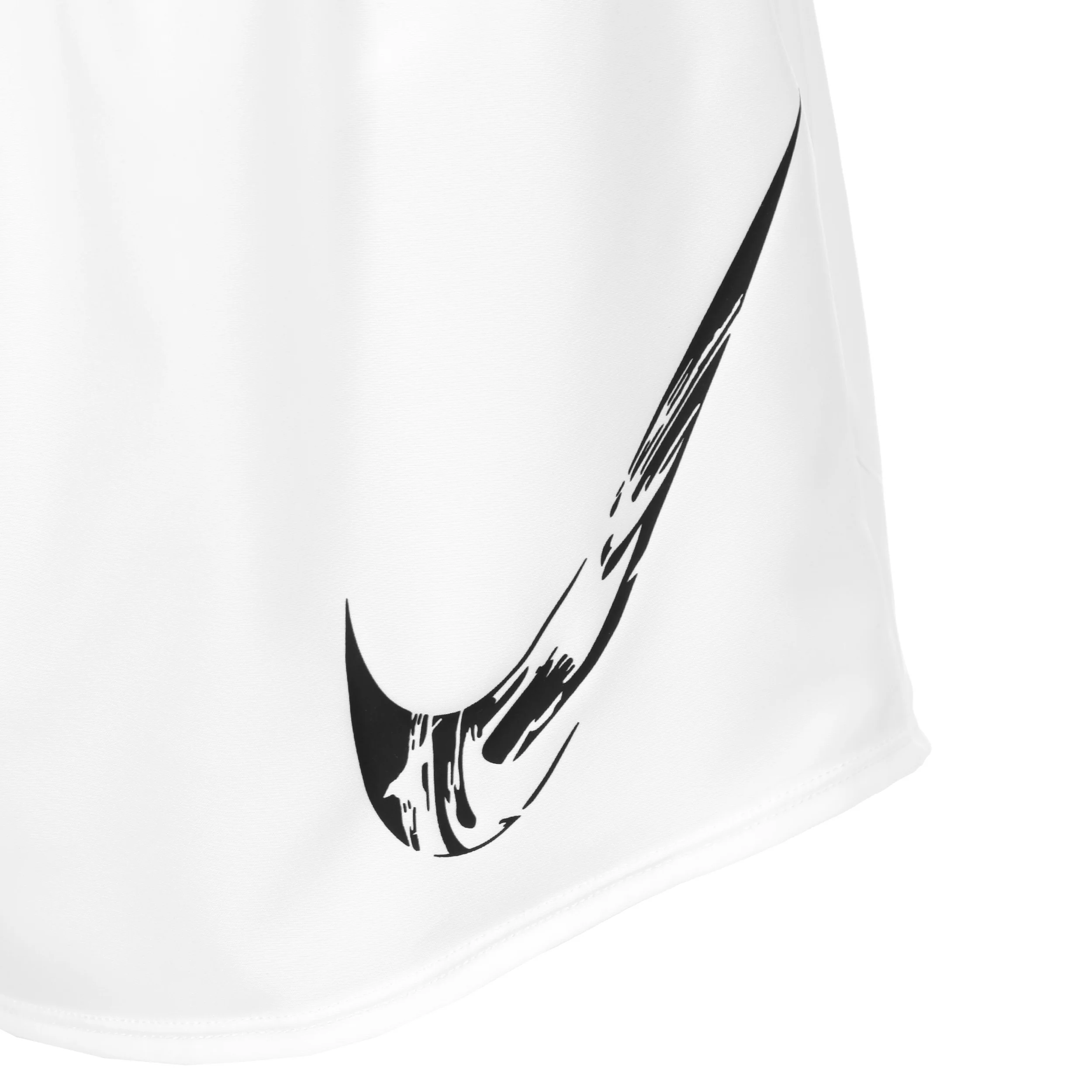Dri-Fit One Swoosh Laufshorts Damen-Weiß - Image 3