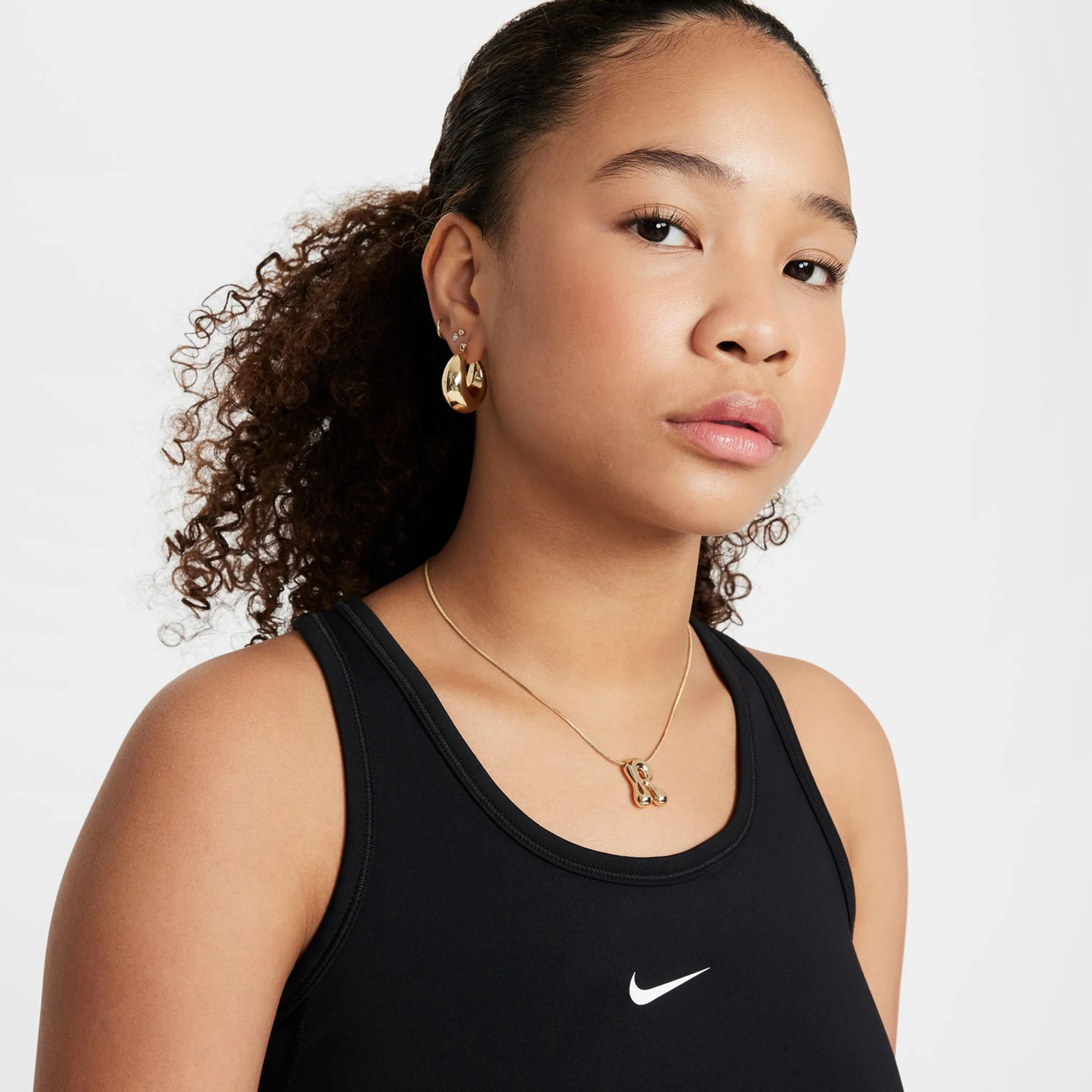 Dri-Fit One Tank-Top Mädchen-Schwarz,Weiß - Image 6