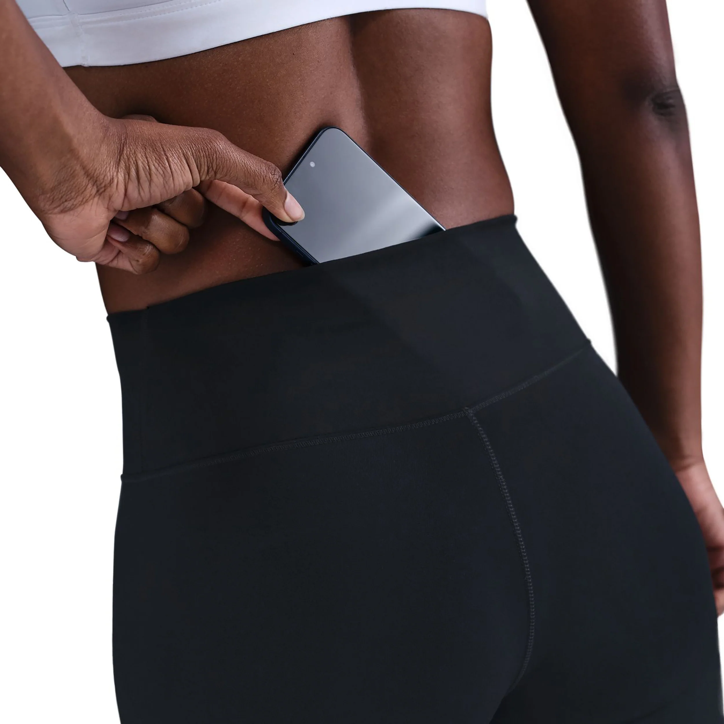 Dri-Fit One Tight Damen - schwarz, weiß - Image 5