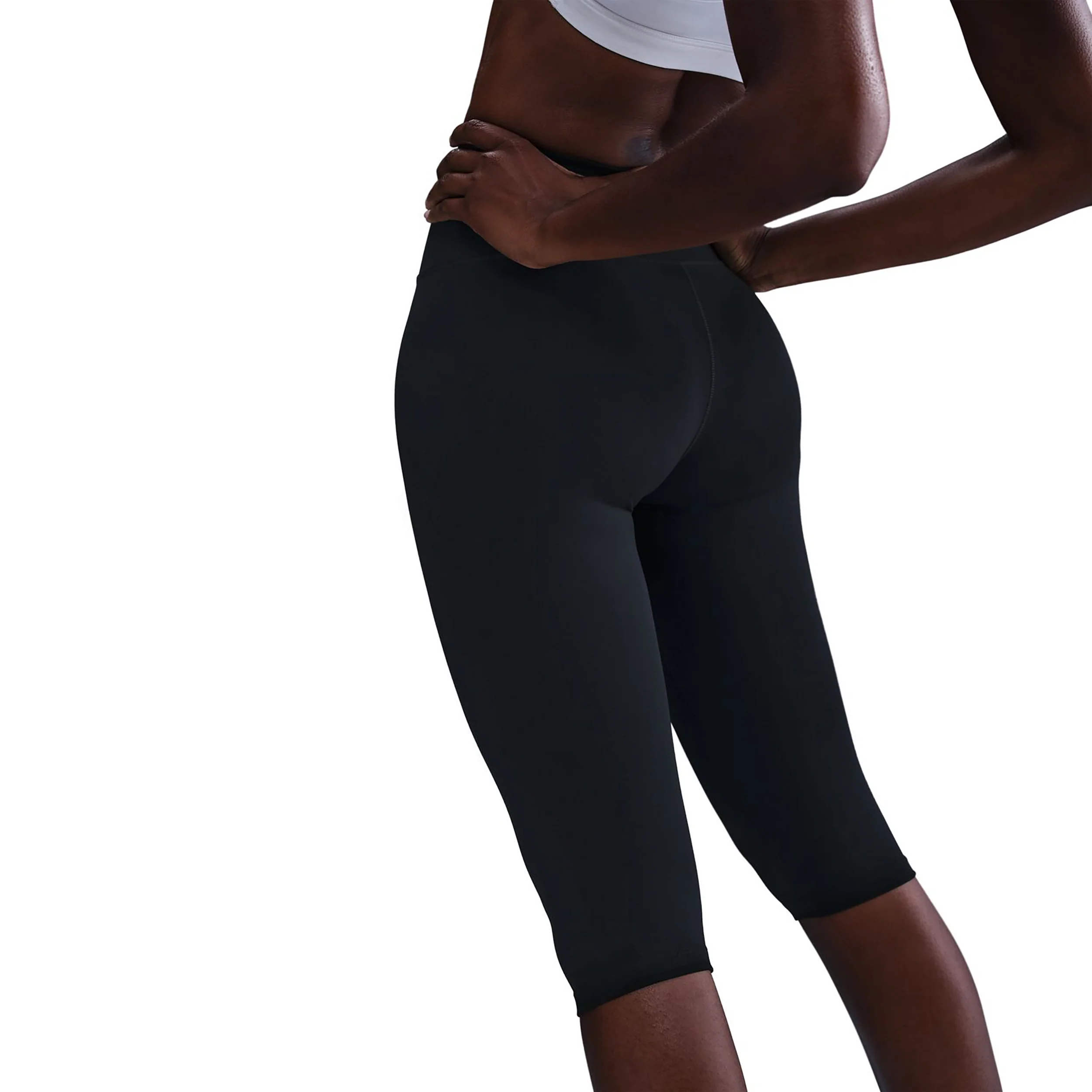 Dri-Fit One Tight Damen - schwarz, weiß - Image 6