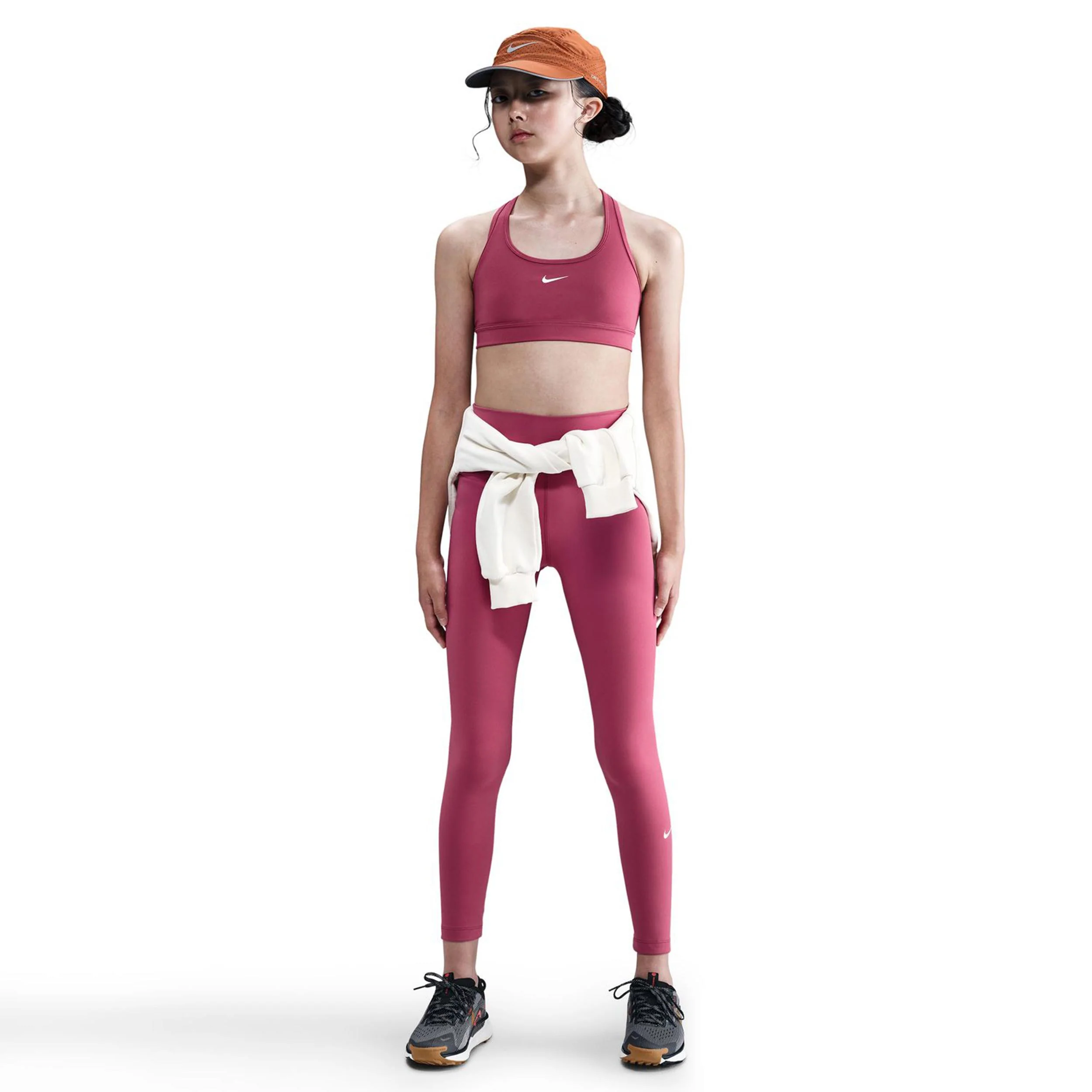 Dri-Fit One Tight Mädchen-Berry - Image 2