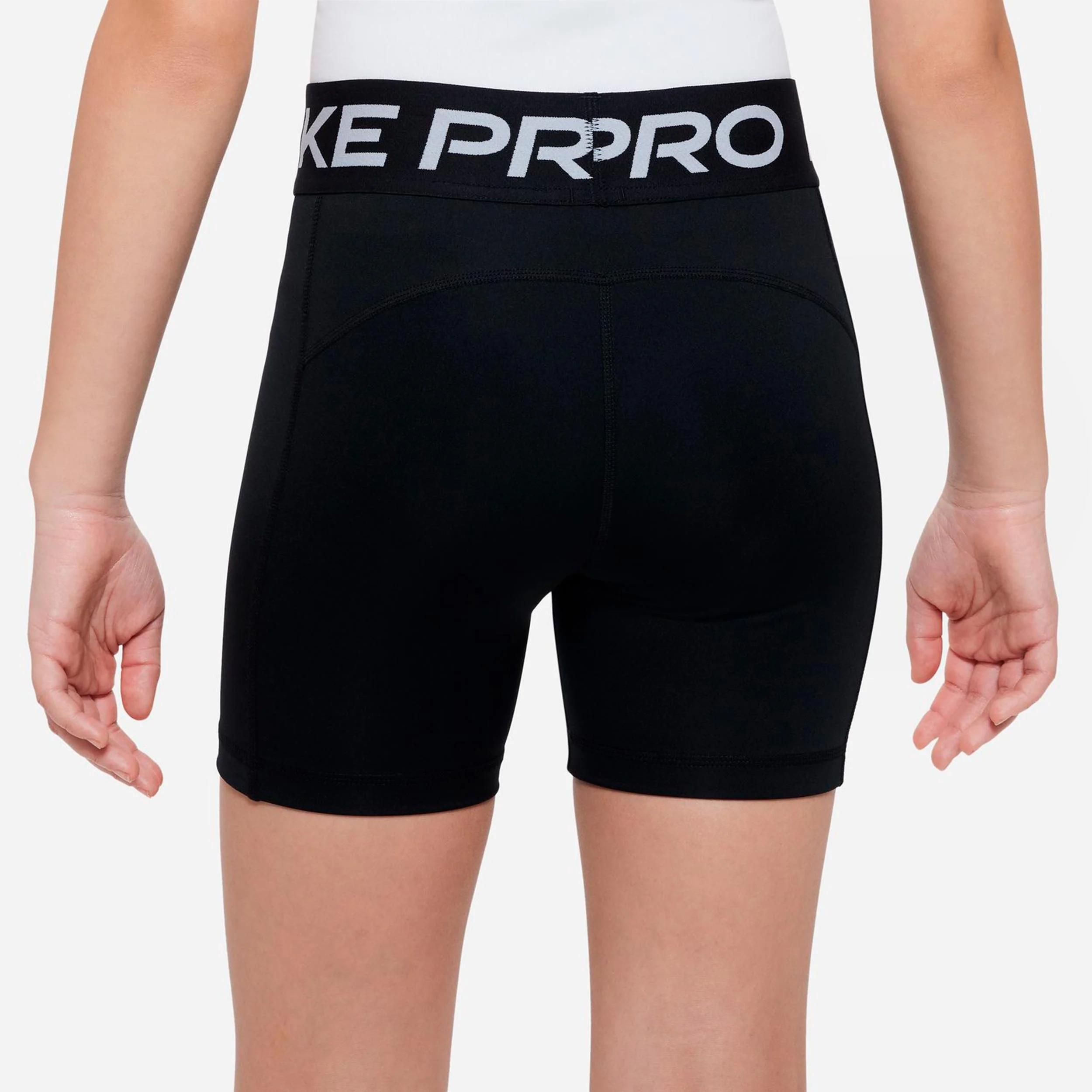Dri-Fit Pro 5in Tight Mädchen - schwarz, weiß - Image 3