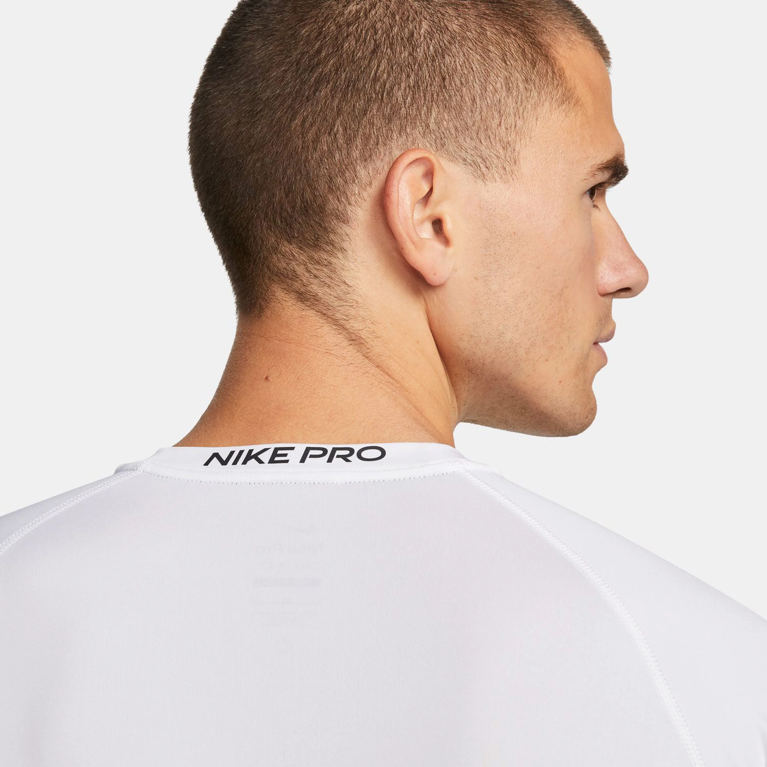 Dri-Fit Pro Tight Fitness Longsleeve Herren-Weiß,Schwarz - Image 10
