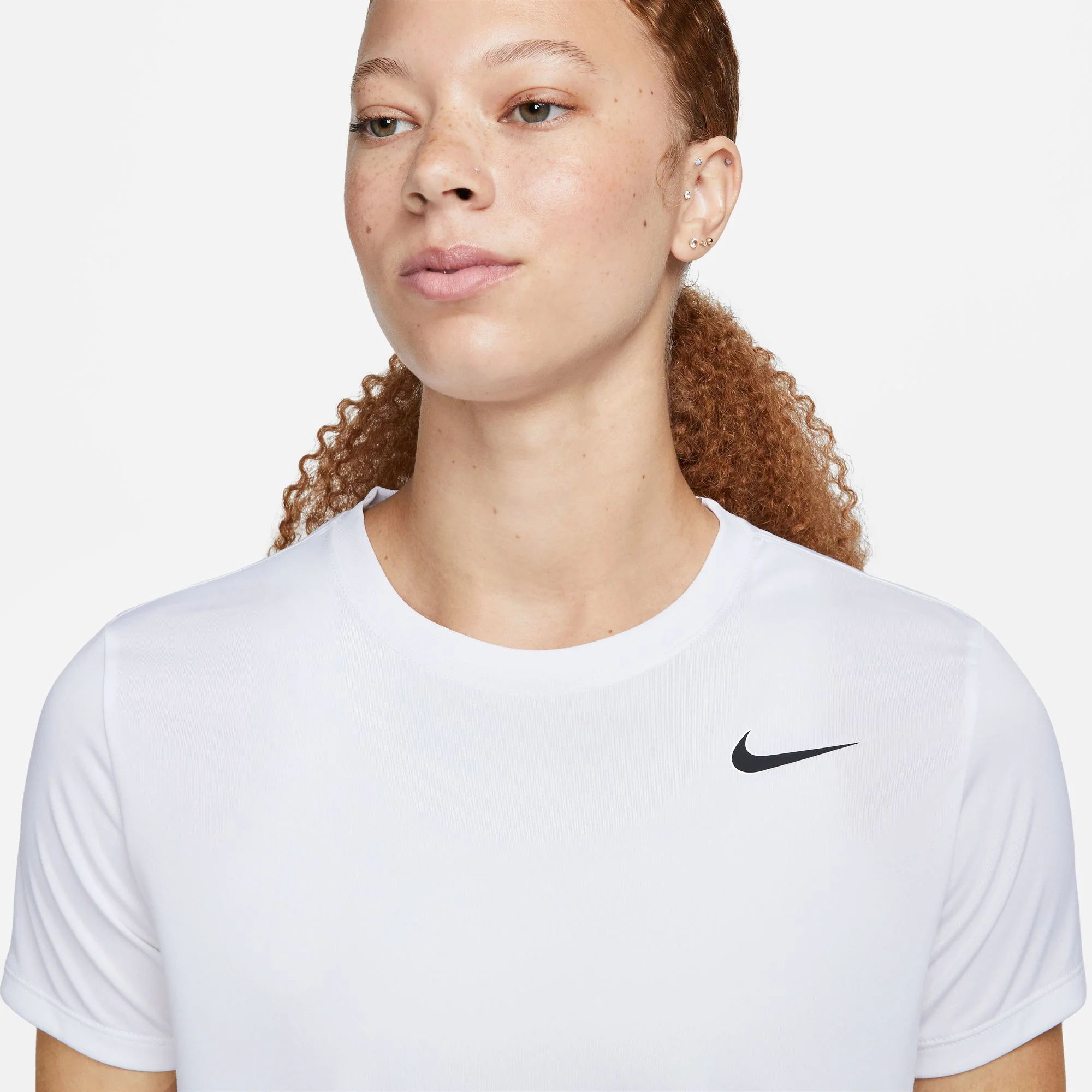 Dri-Fit Regular T-Shirt Damen-Weiß - Image 7