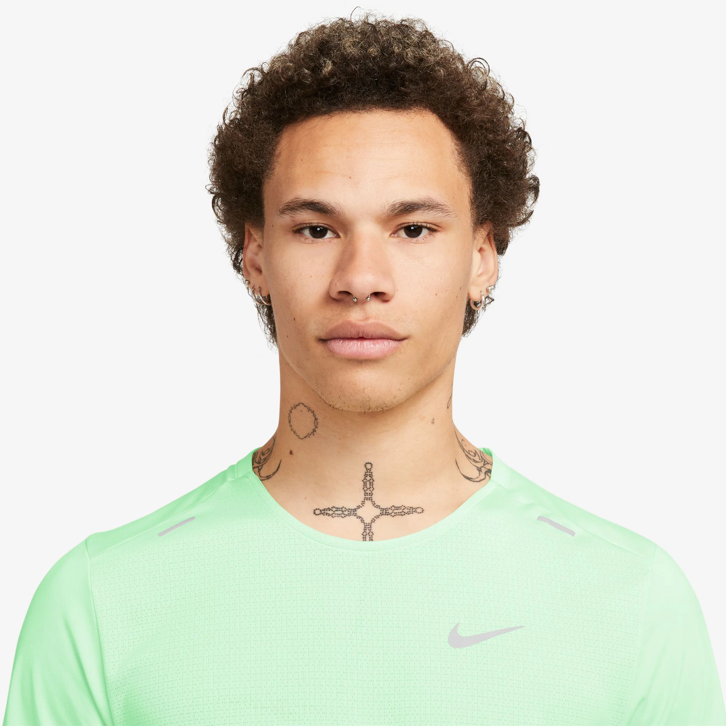 Dri-Fit Rise 365 Laufshirt Herren-Mint - Image 8