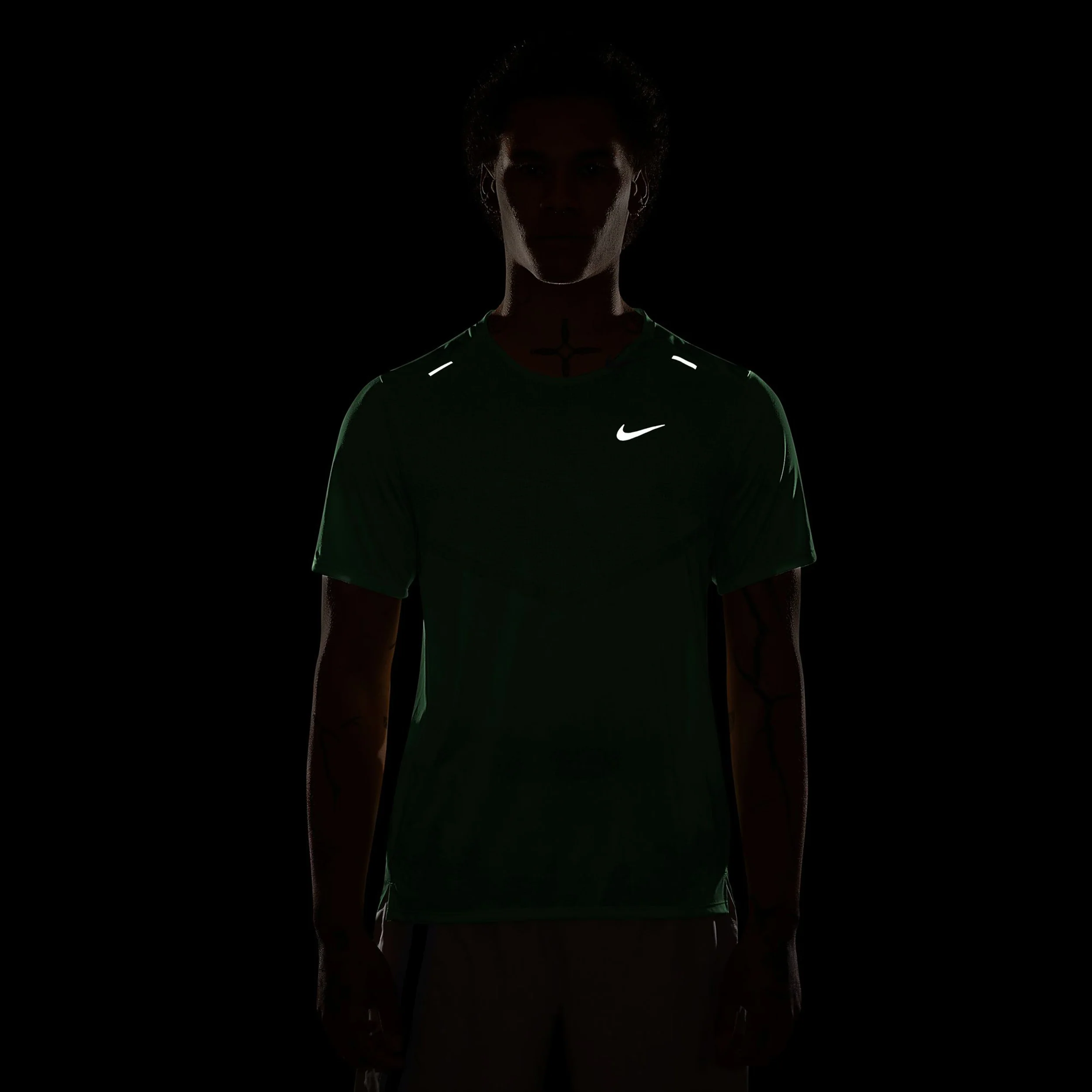 Dri-Fit Rise 365 Laufshirt Herren-Mint - Image 9