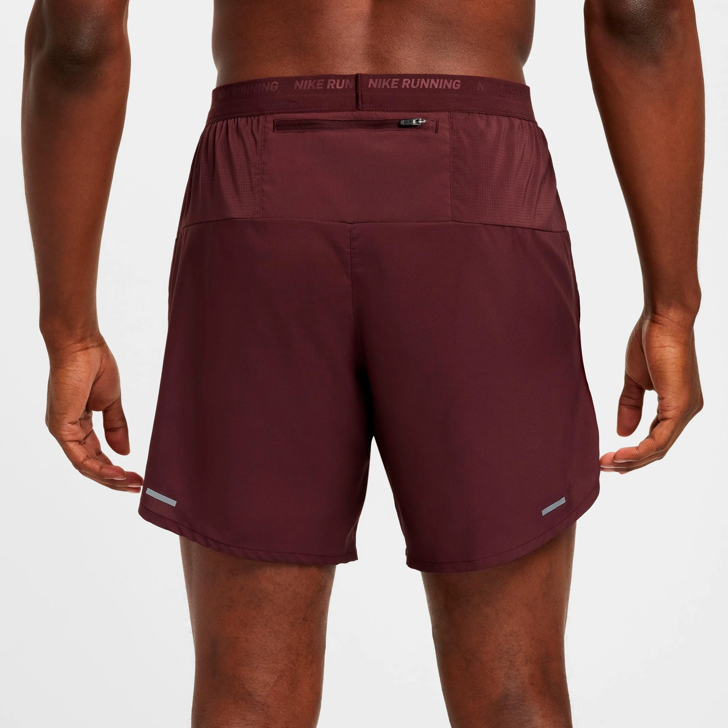 Dri-Fit Stride 7in Brief-Lined Shorts - dunkelrot, schwarz - Image 3