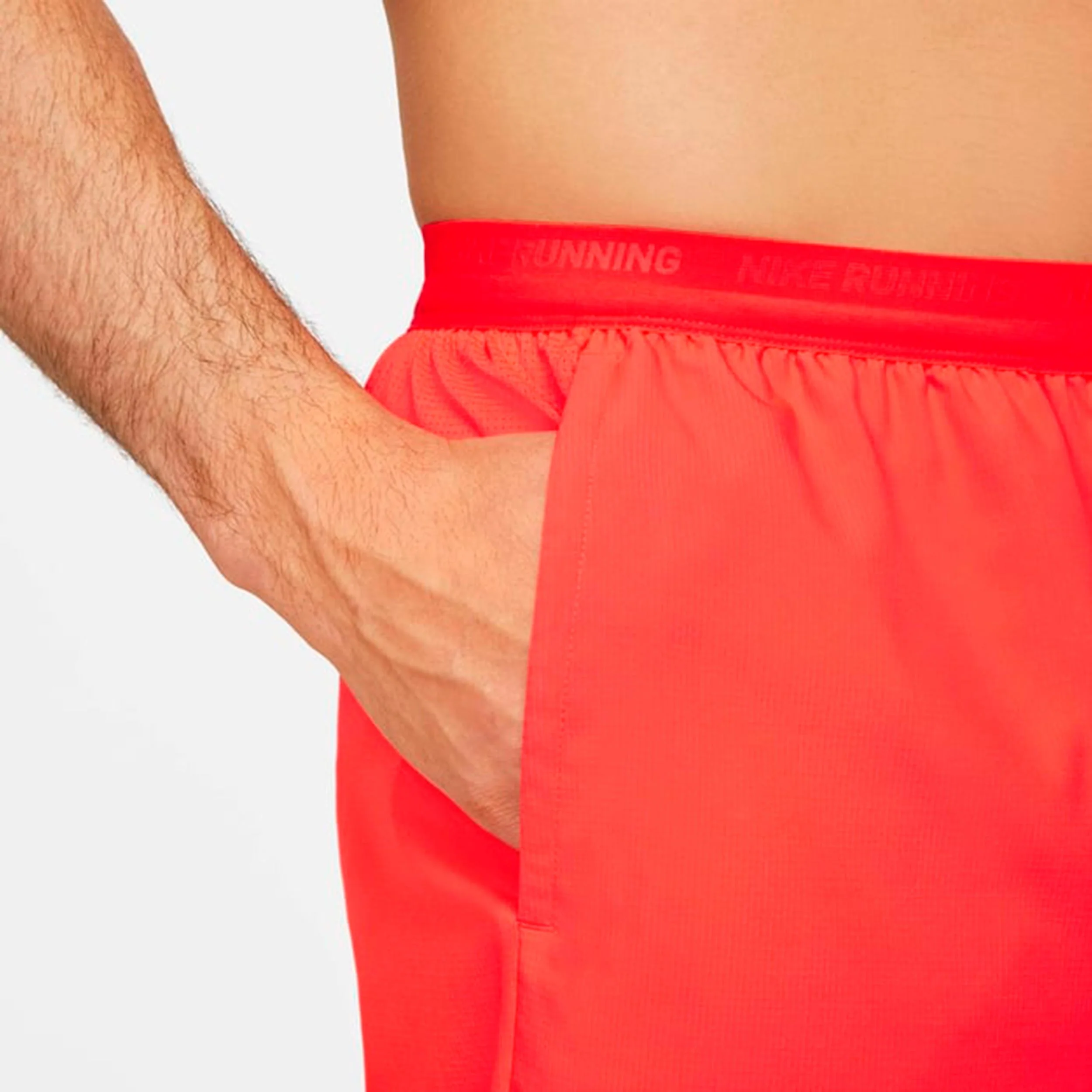 Dri-Fit Stride 7in Brief-Lined Shorts - rot, schwarz - Image 4