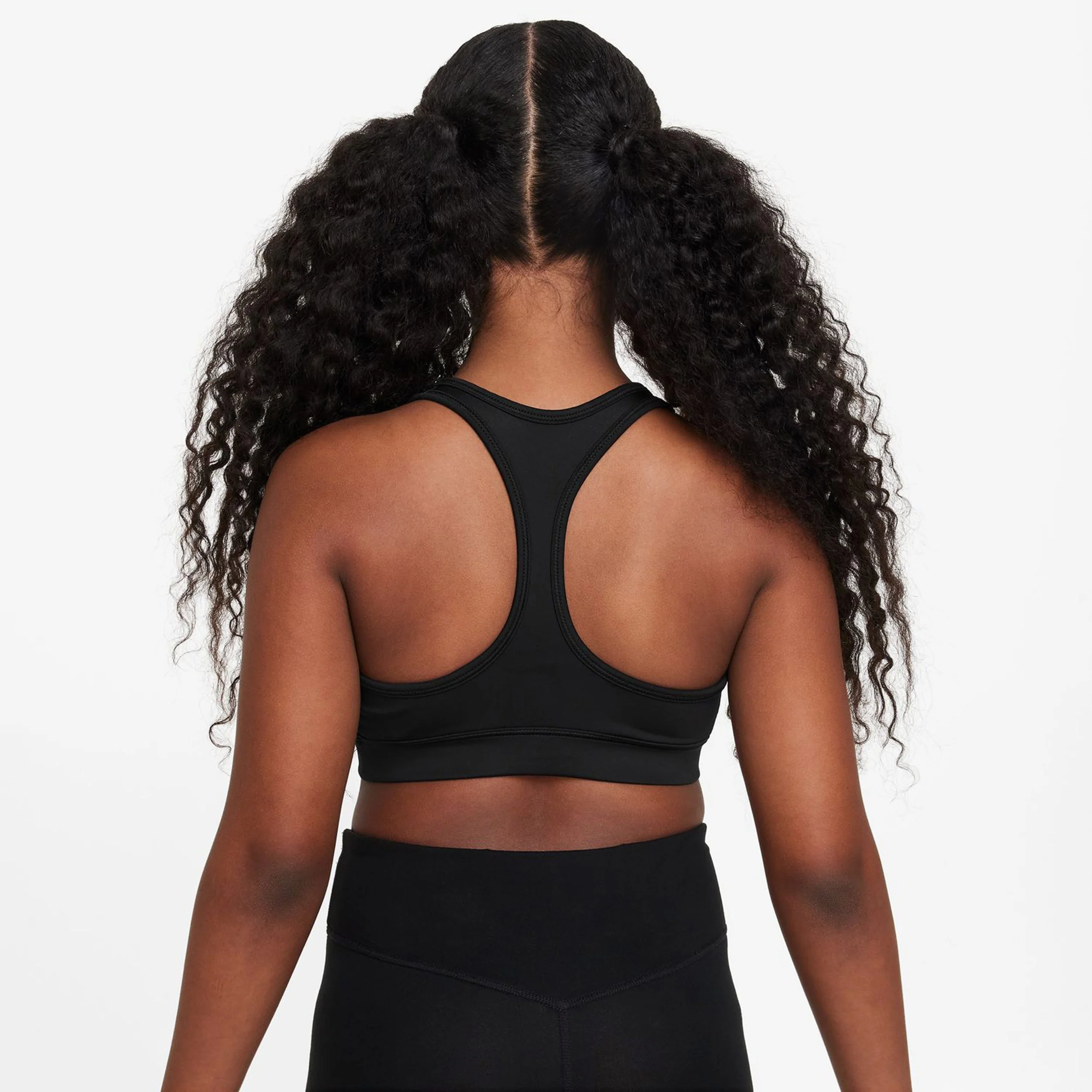 Dri-Fit Swoosh Sport-BH Mädchen-Schwarz - Image 5