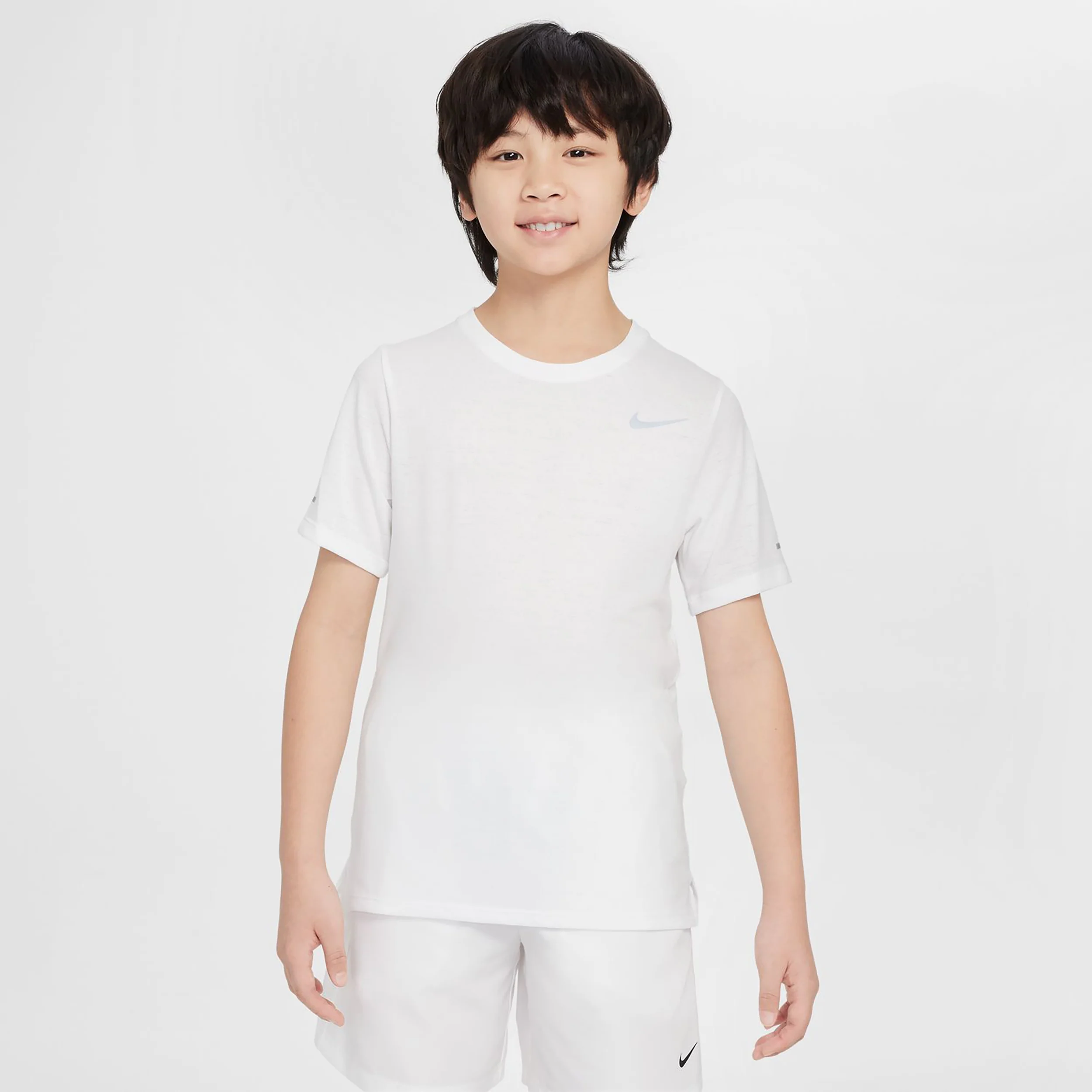 Dri-Fit T-Shirt Jungen-weiß