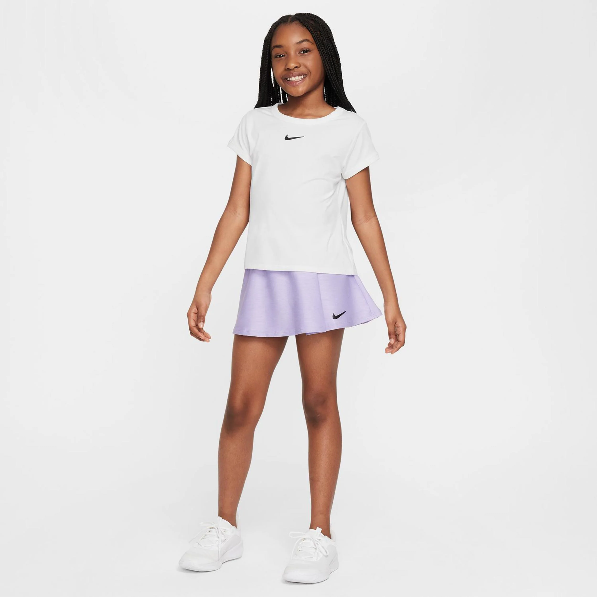 Dri-Fit Victory Big Kids Flouncy Rock Mädchen-Lila - Image 7