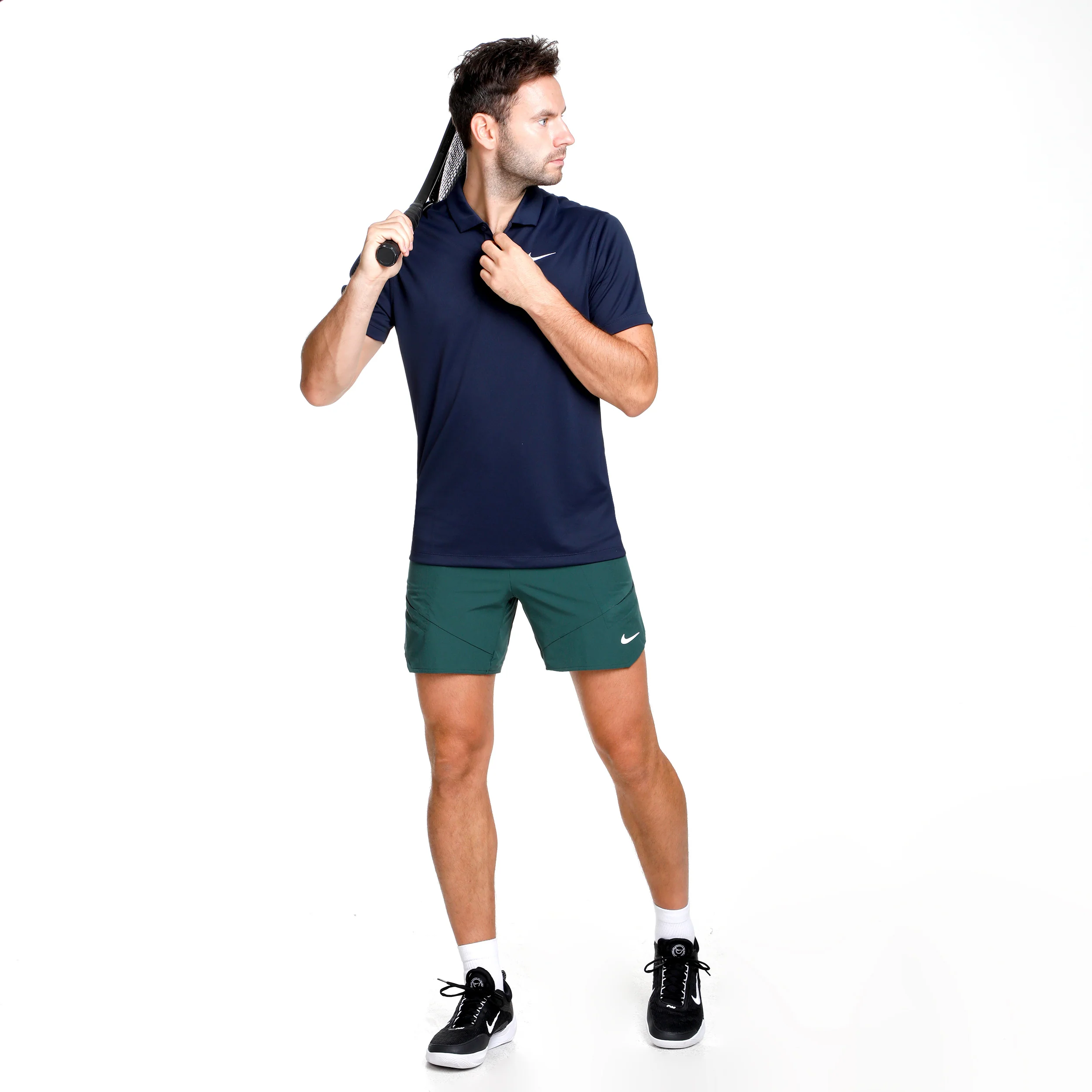 Dri-Fit Victory Court Solid Polo Herren - dunkelblau - Image 2
