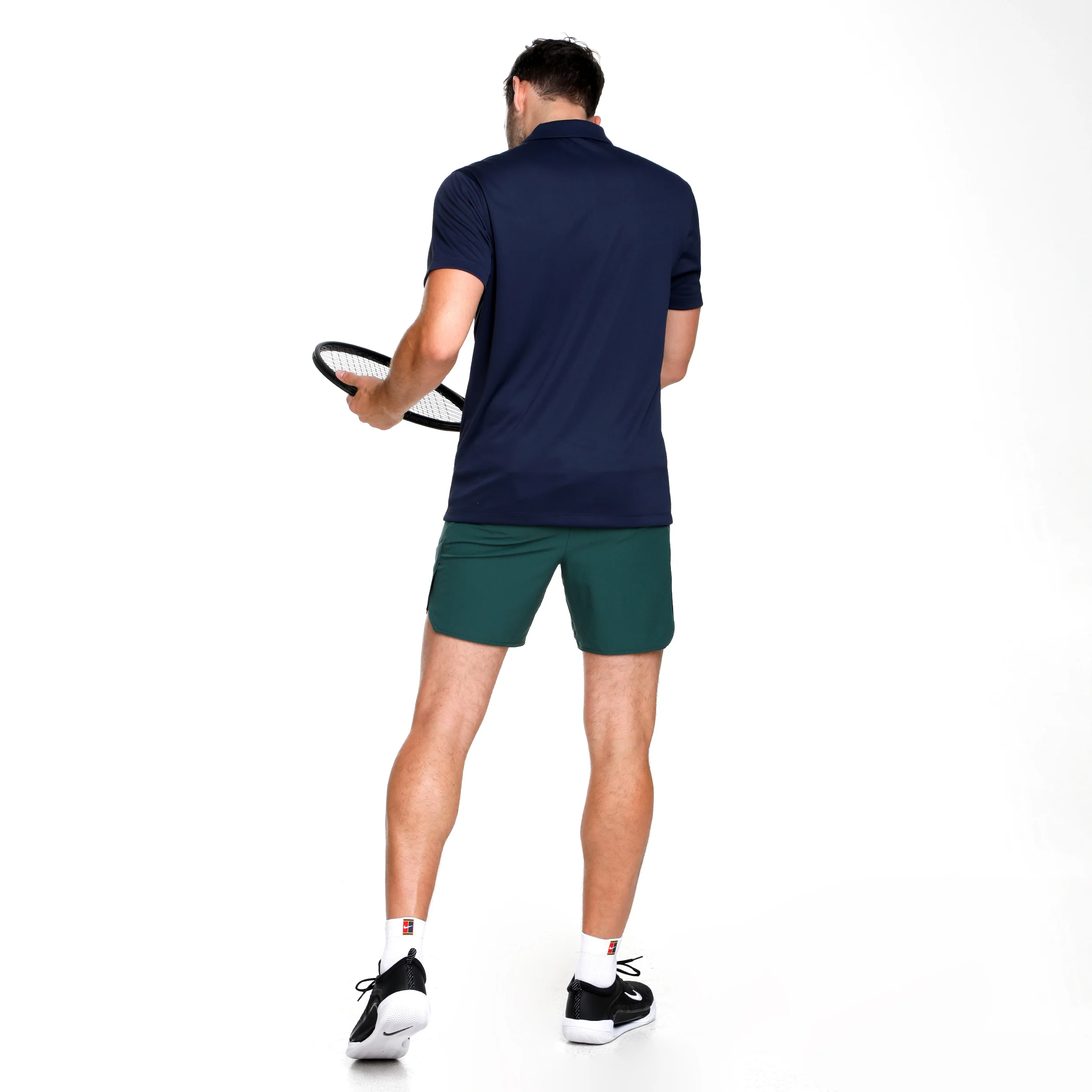Dri-Fit Victory Court Solid Polo Herren - dunkelblau - Image 3