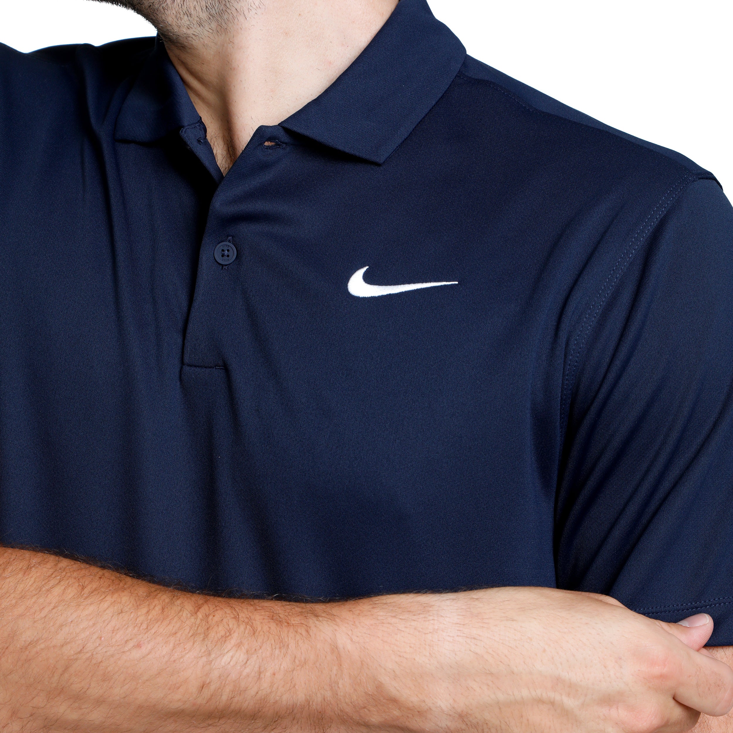 Dri-Fit Victory Court Solid Polo Herren - dunkelblau - Image 4