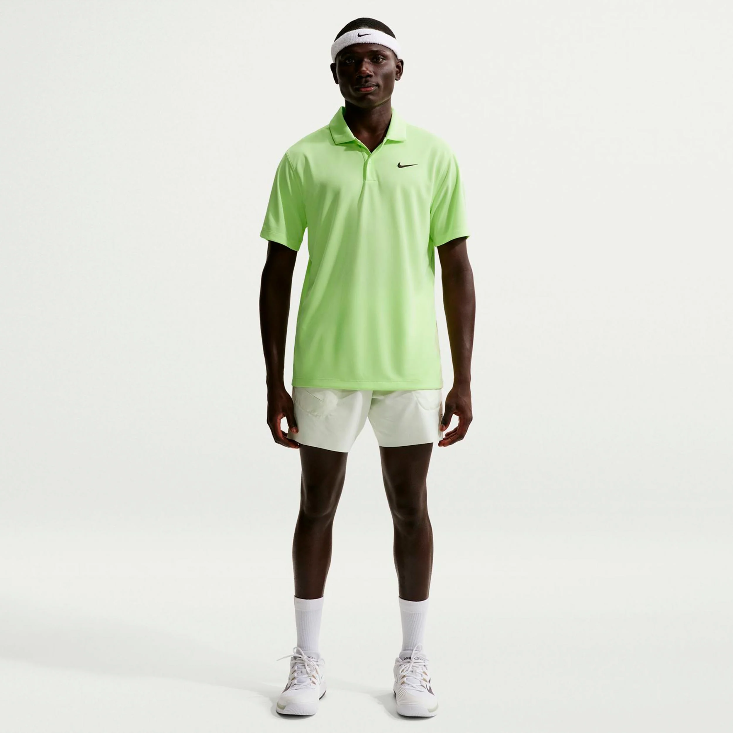 Dri-Fit Victory Court Solid Polo Herren - limette - Image 2