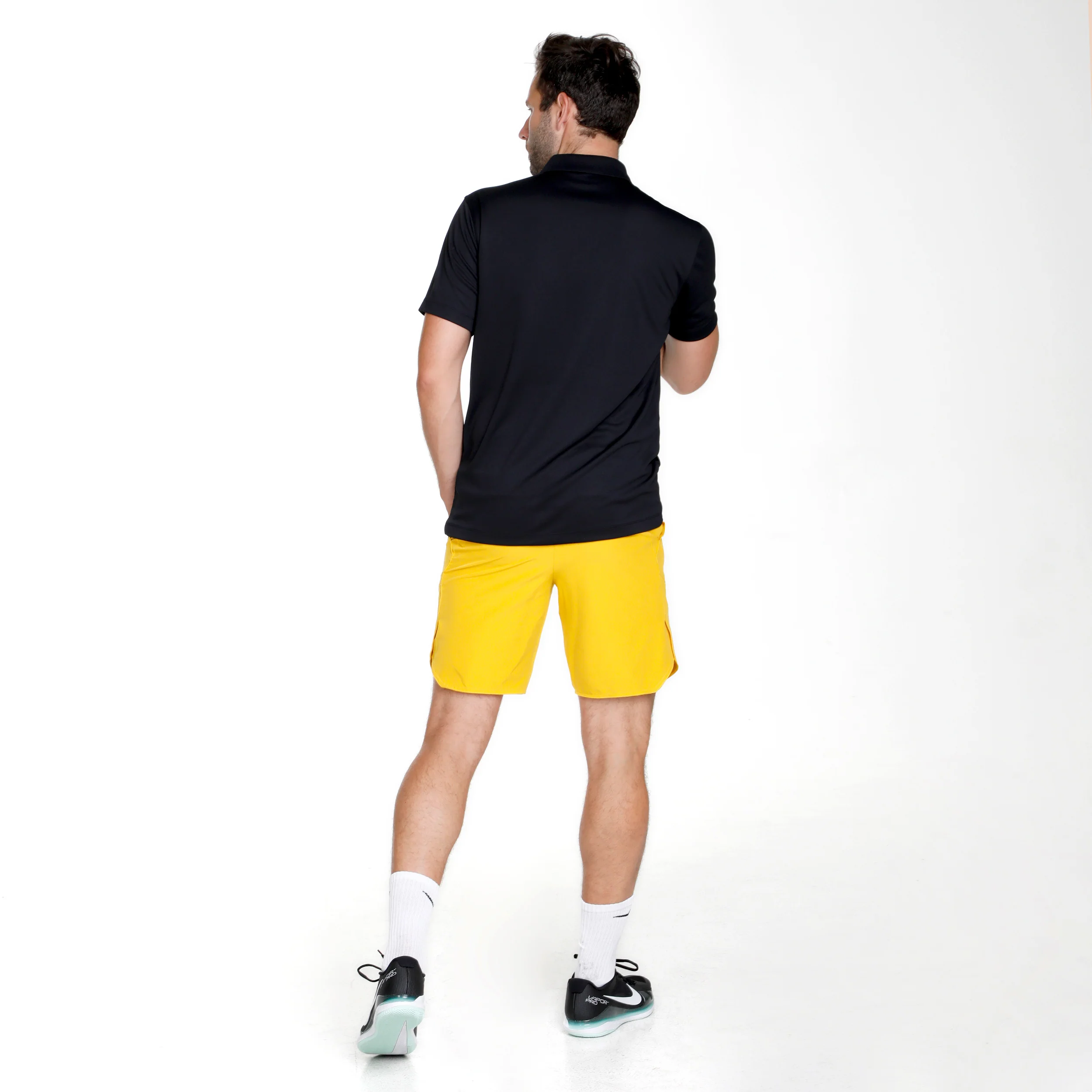 Dri-Fit Victory Court Solid Polo Herren - schwarz - Image 5