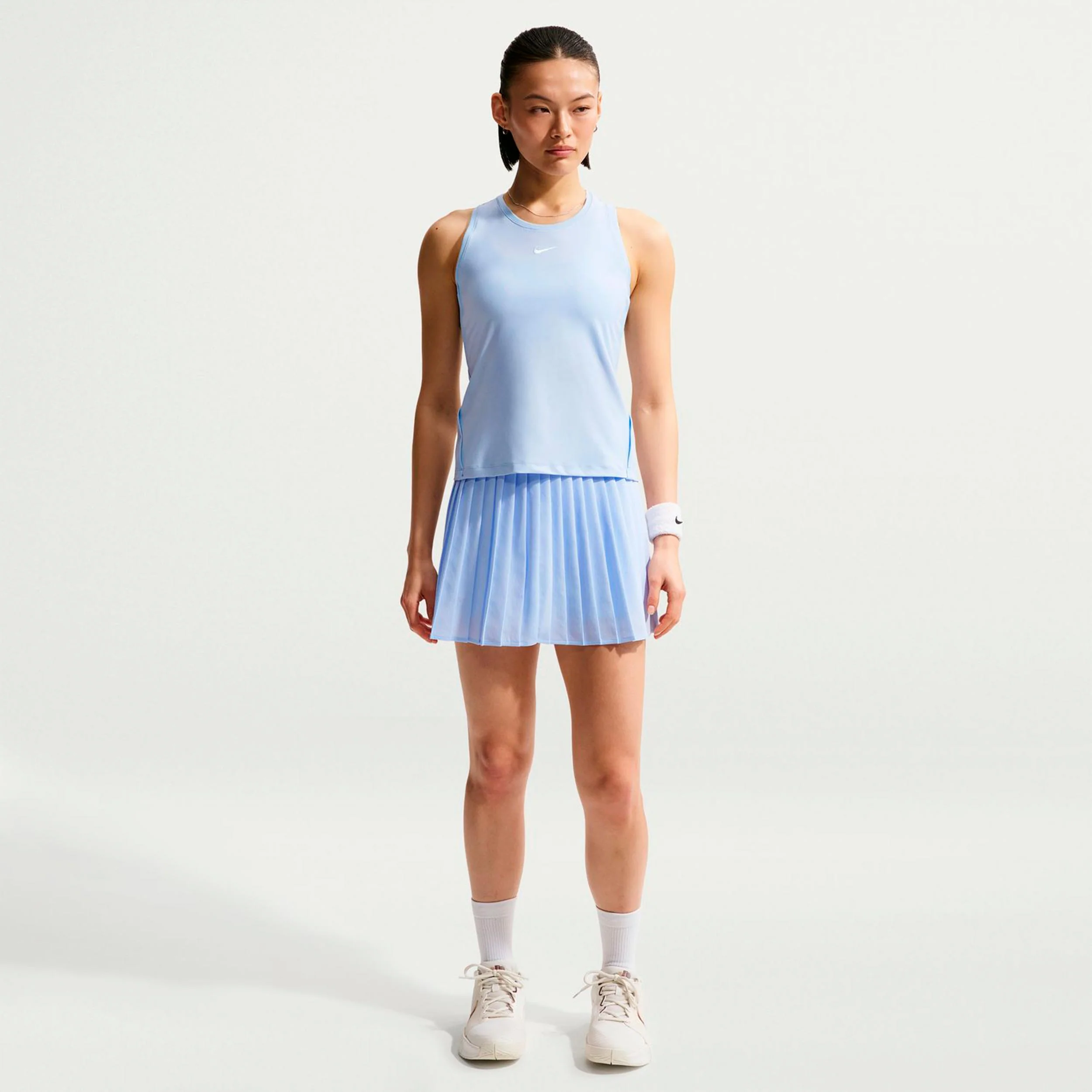 Dri-Fit Victory High Rise Pleated Rock Damen - hellblau - Image 2