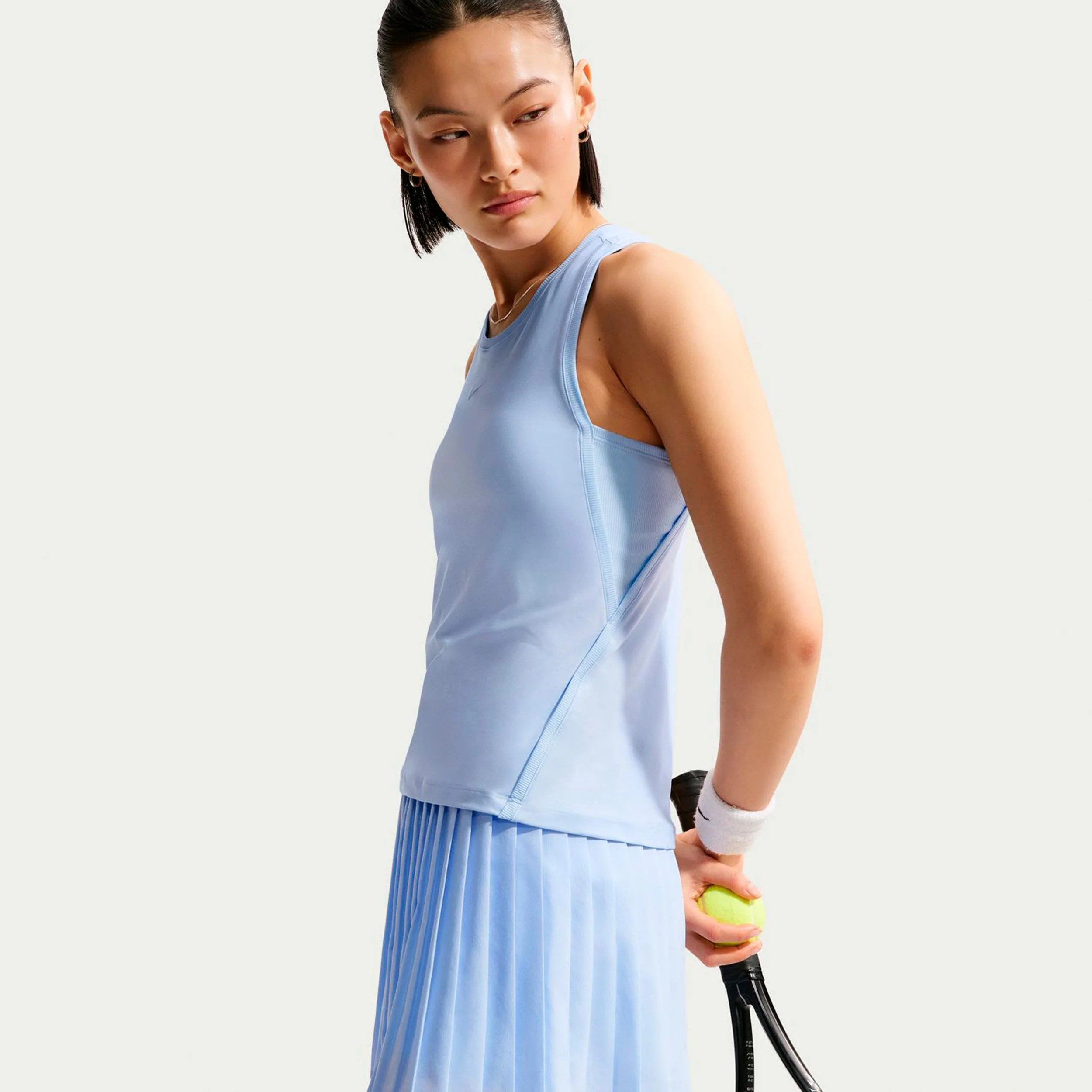 Dri-Fit Victory High Rise Pleated Rock Damen - hellblau - Image 7