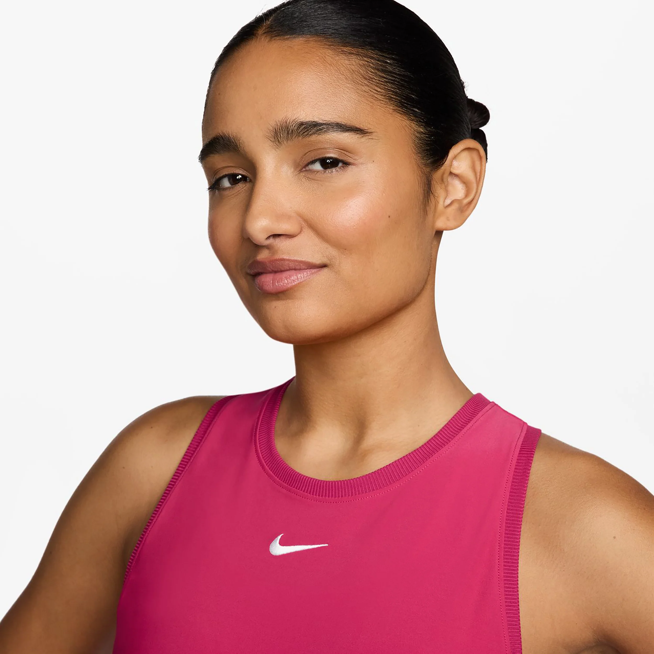 Dri-FIT Victory Kleid Damen - berry, weiß - Image 3
