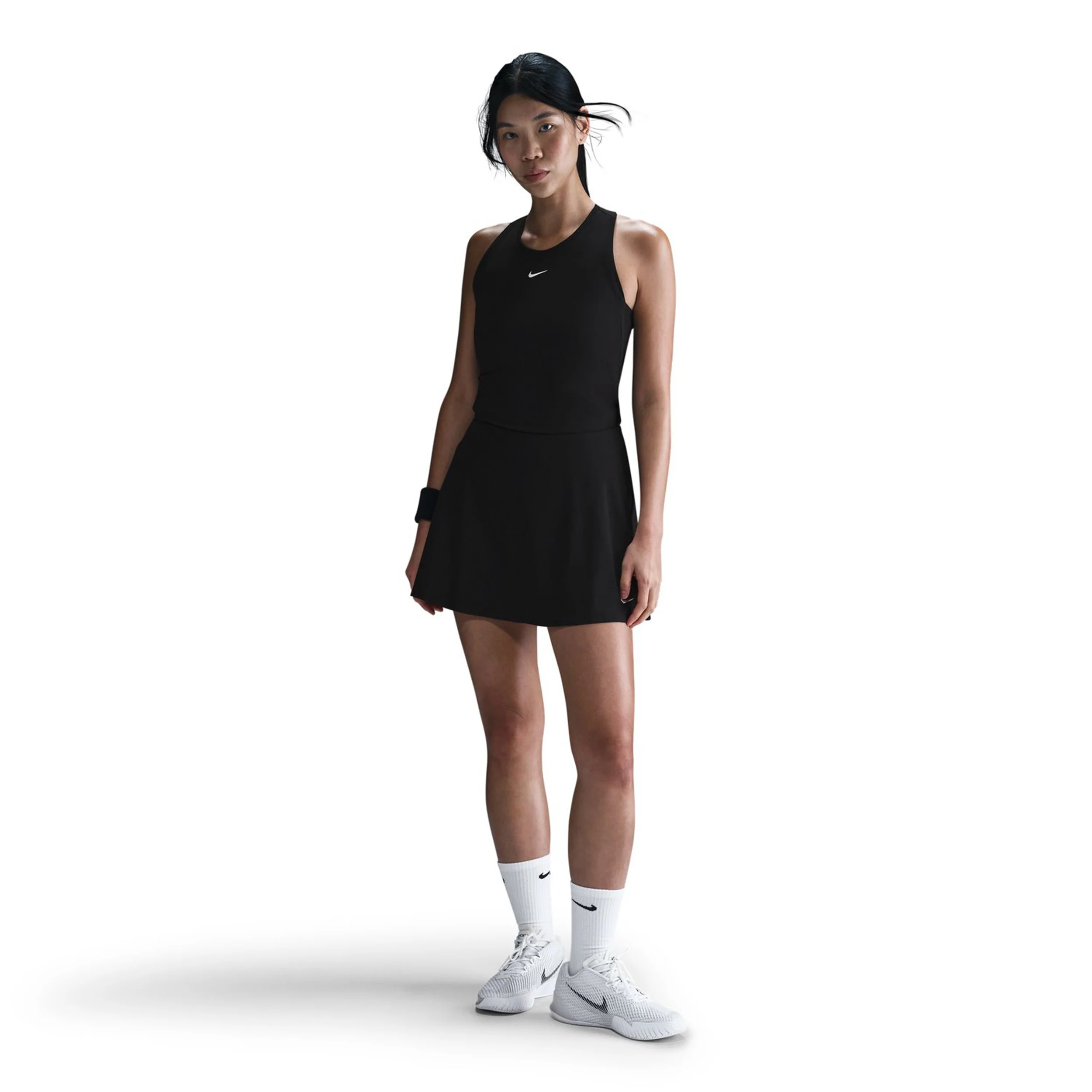 Dri-Fit Victory Tank-Top Damen-Schwarz,Weiß - Image 5