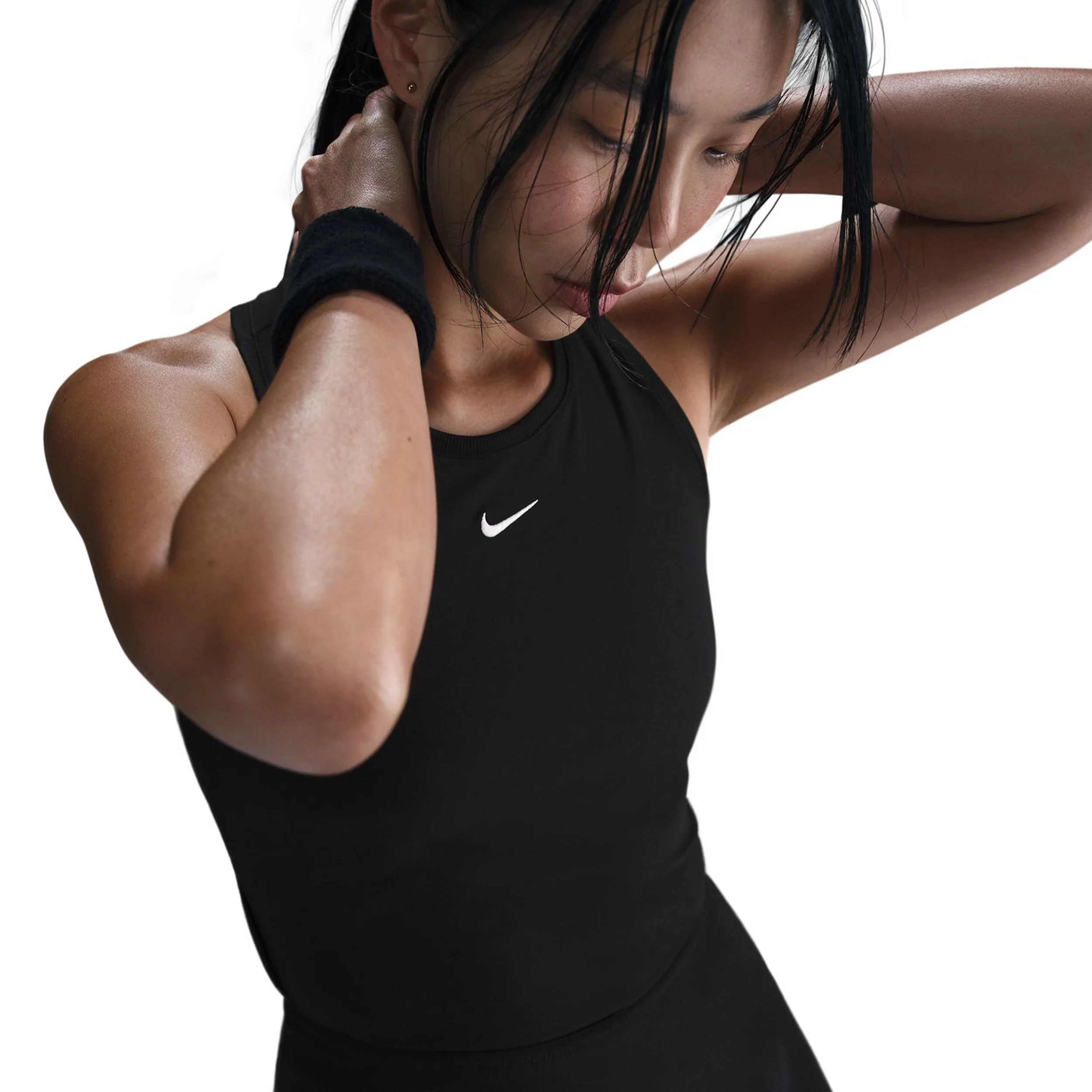 Dri-Fit Victory Tank-Top Damen-Schwarz,Weiß - Image 8