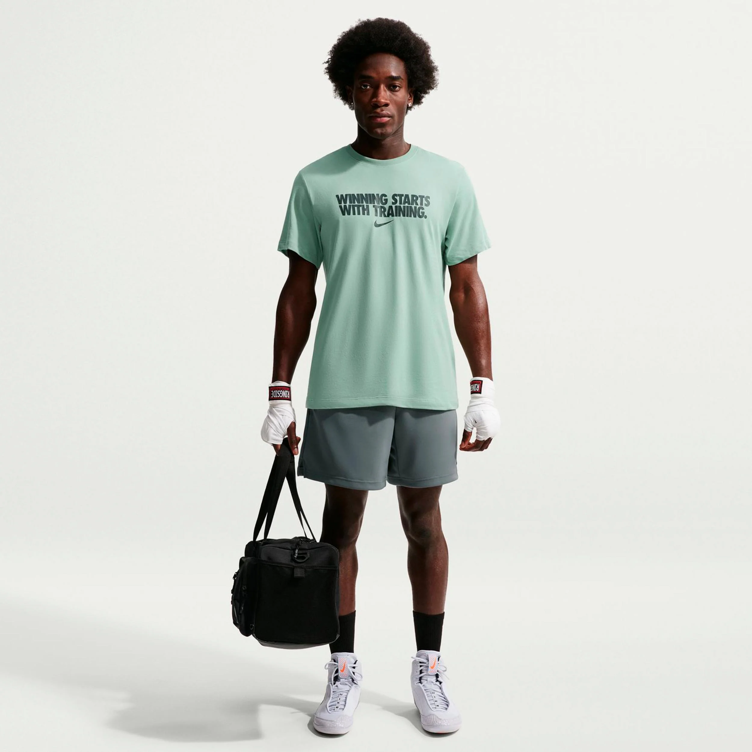 Dri-Fit Winning T-Shirt Herren - graugrün, grau - Image 2