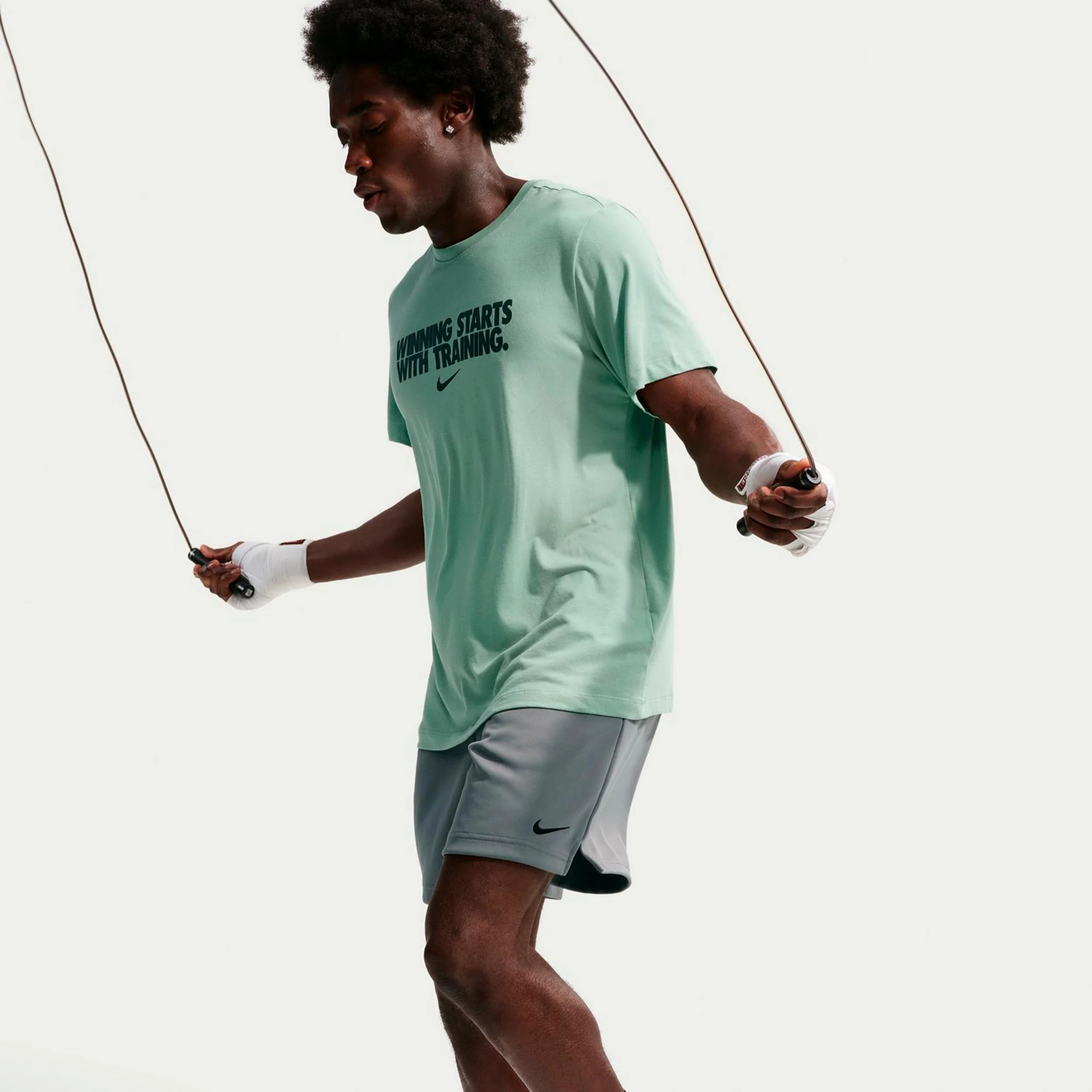 Dri-Fit Winning T-Shirt Herren - graugrün, grau - Image 5