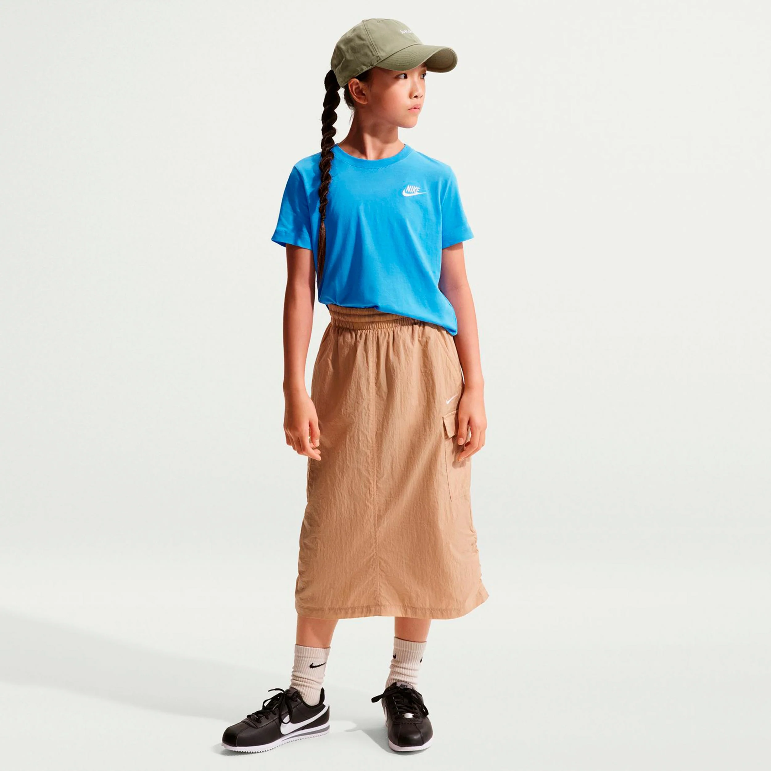 Embroided Futura T-Shirt Kinder-blau - Image 2