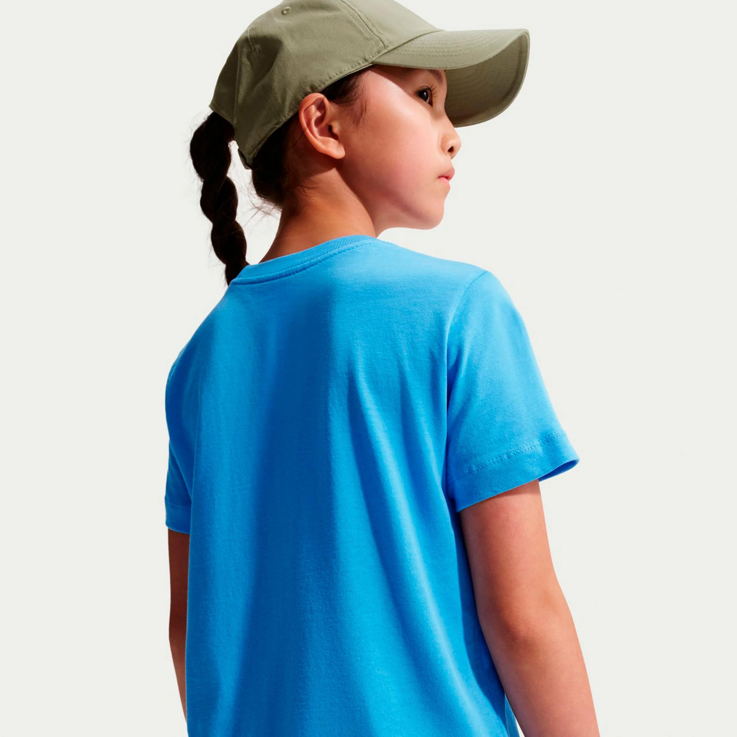 Embroided Futura T-Shirt Kinder-blau - Image 3
