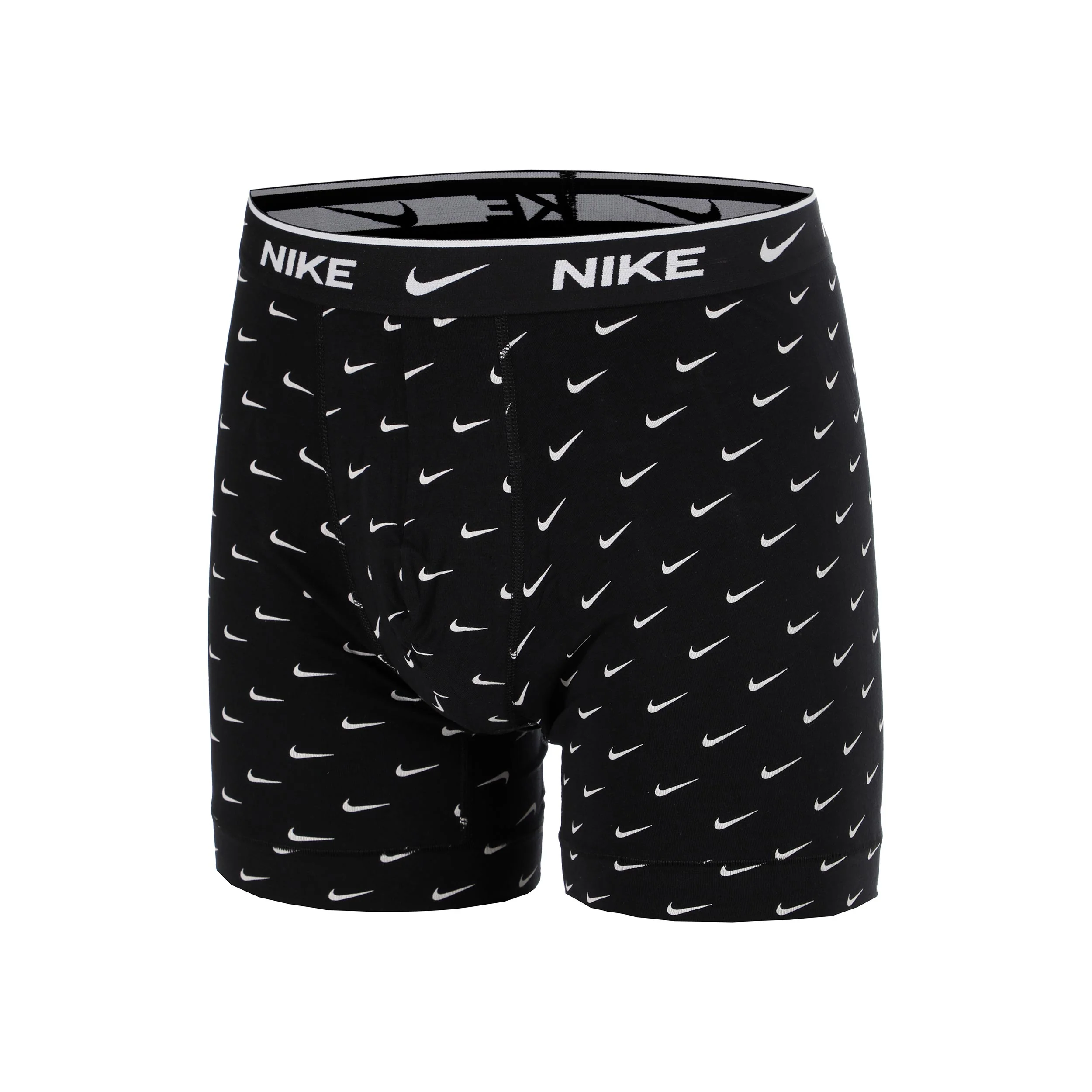 Essential Cotton Stretch Boxer Brief Boxer Short - 3er Pack Herren-schwarz, grau - Image 3