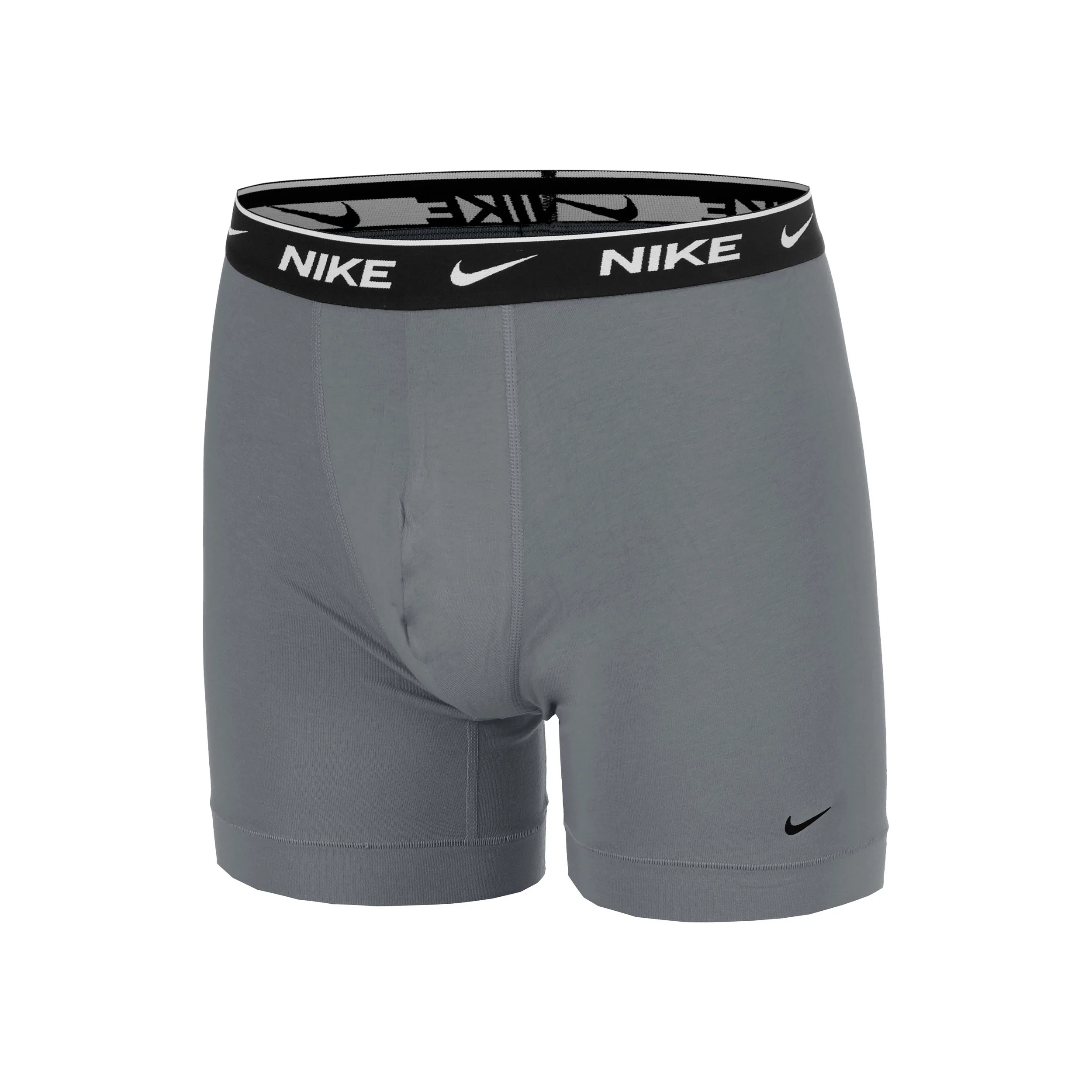Essential Cotton Stretch Boxer Brief Boxer Short - 3er Pack Herren-schwarz, grau - Image 7
