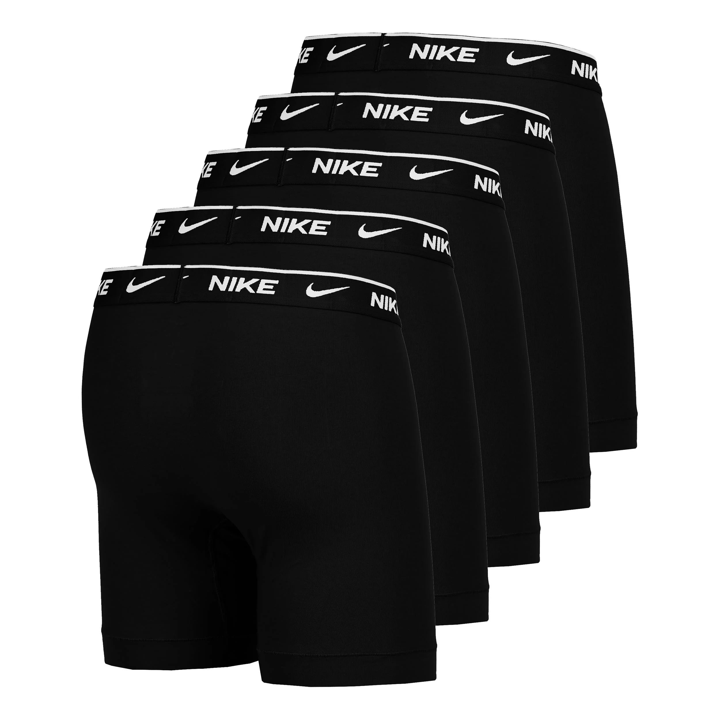Essential Cotton Stretch Boxer Brief Boxer Short - 5er Pack Herren-schwarz - Image 2