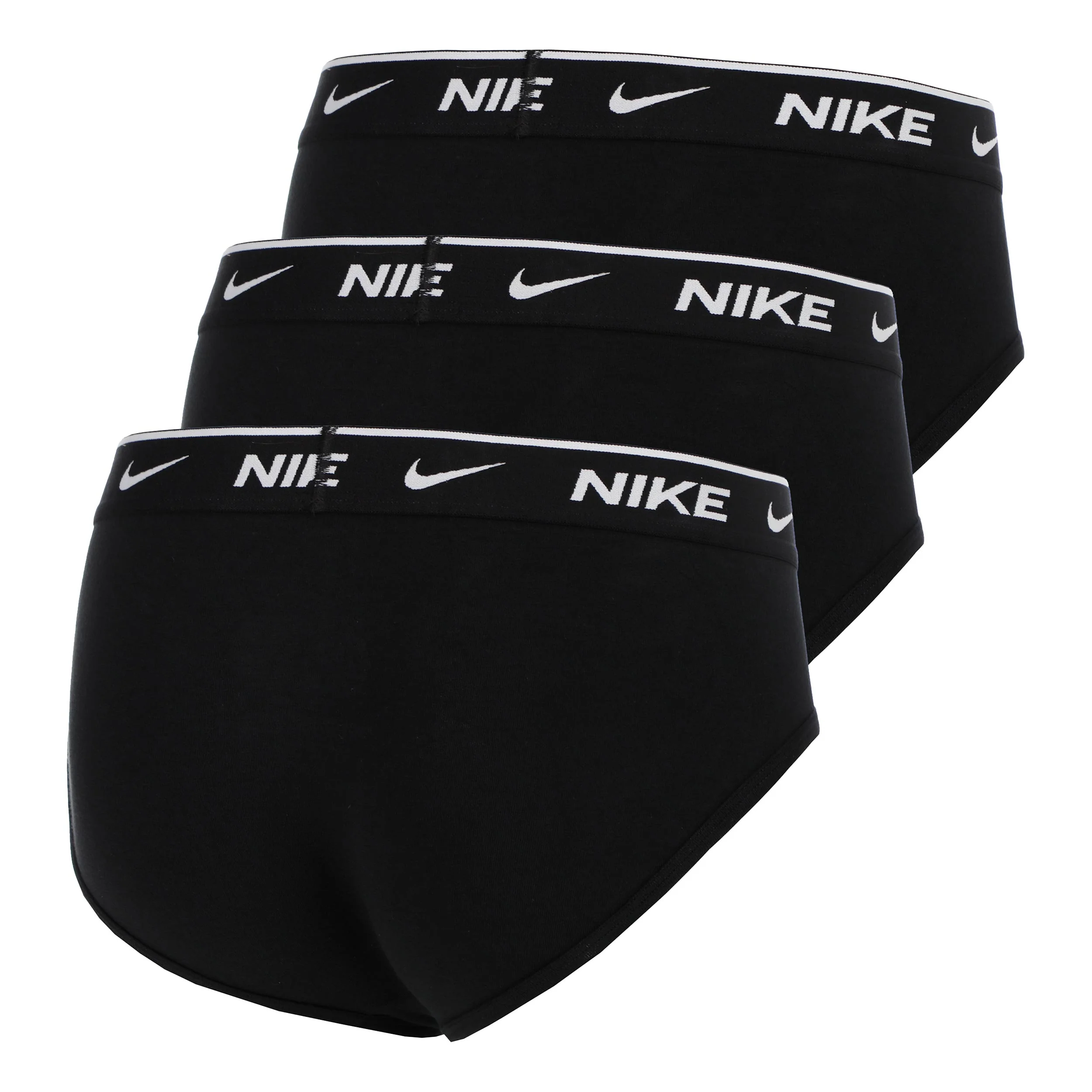Essential Cotton Stretch Brief Boxer Short - 3er Pack Herren-schwarz, schwarz - Image 2