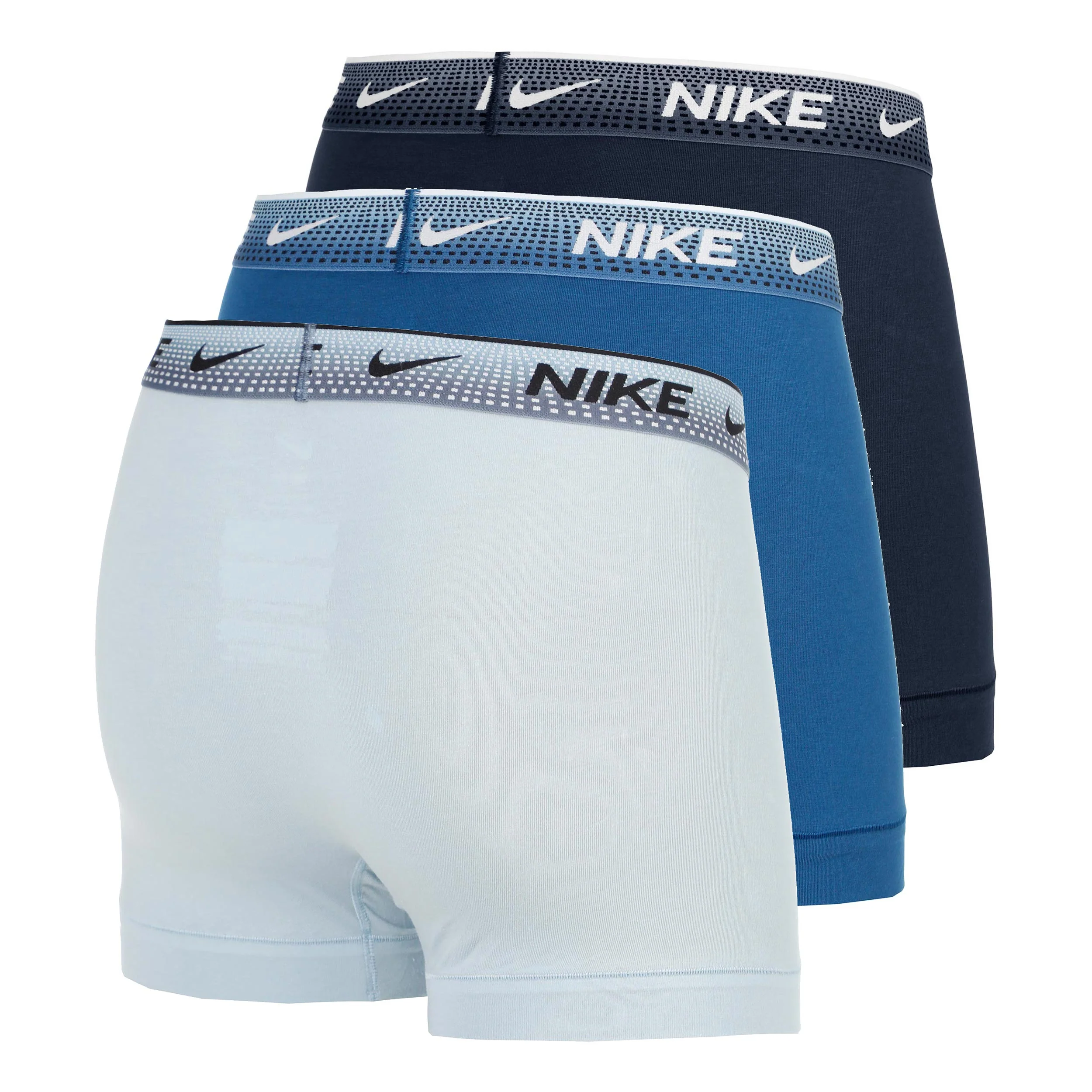 Essential Cotton Stretch Trunk Boxer Short 3er Pack Herren - blau - Image 2