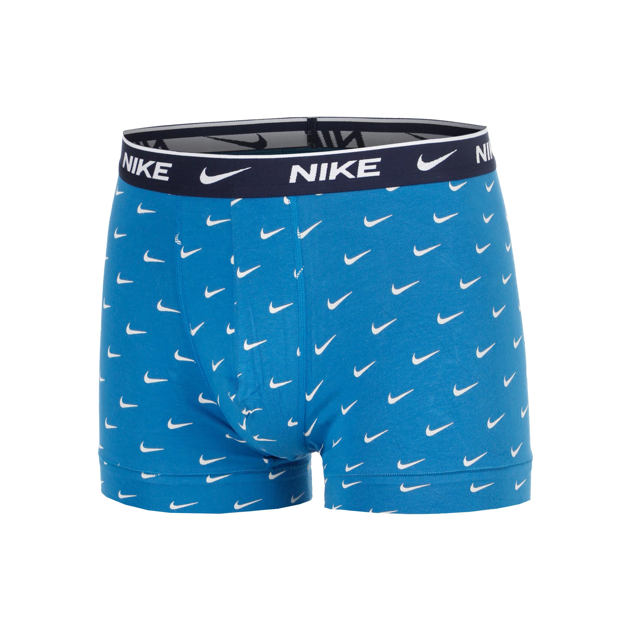 Essential Cotton Stretch Trunk Boxer Short 3er Pack Herren - hellblau, orange - Image 3