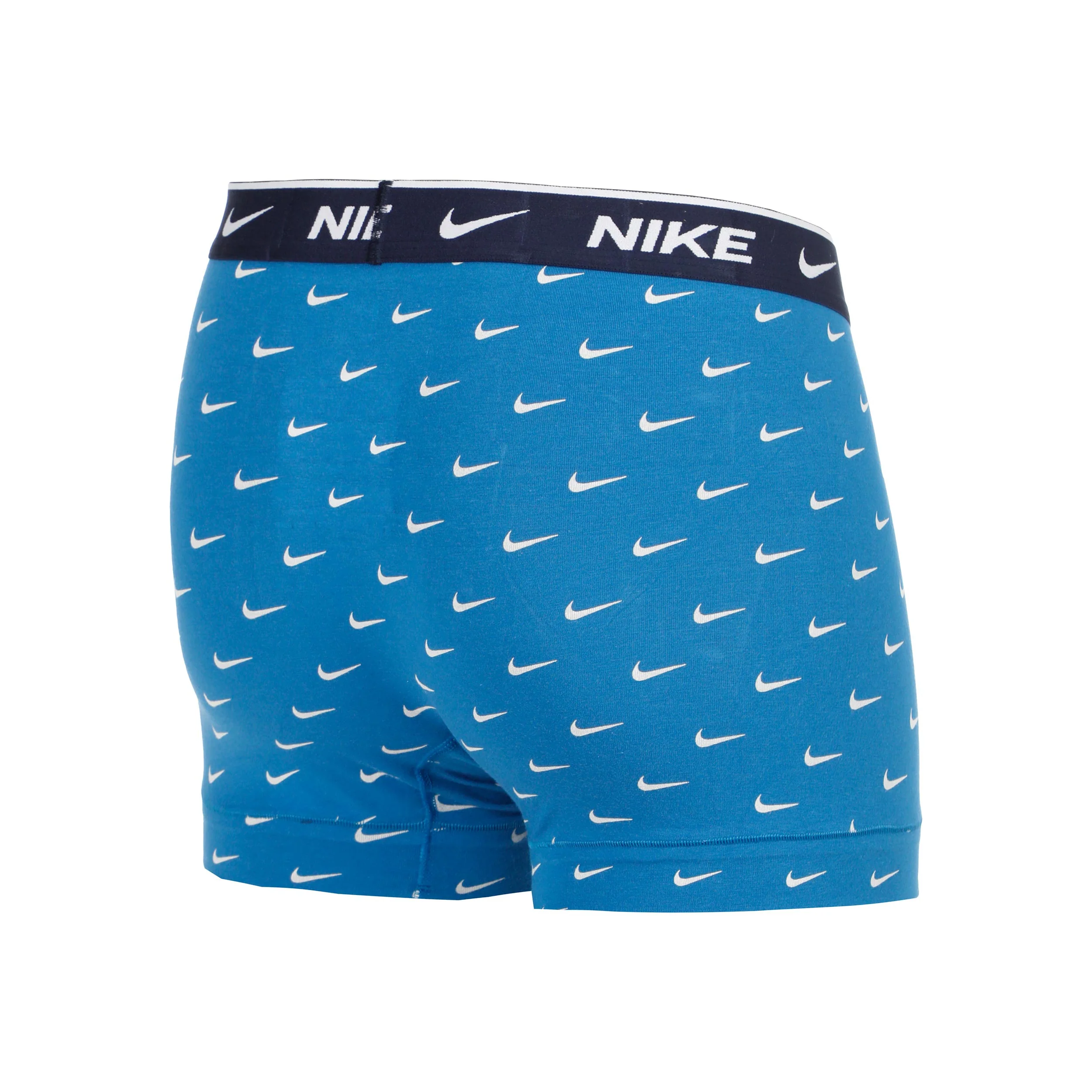 Essential Cotton Stretch Trunk Boxer Short 3er Pack Herren - hellblau, orange - Image 4