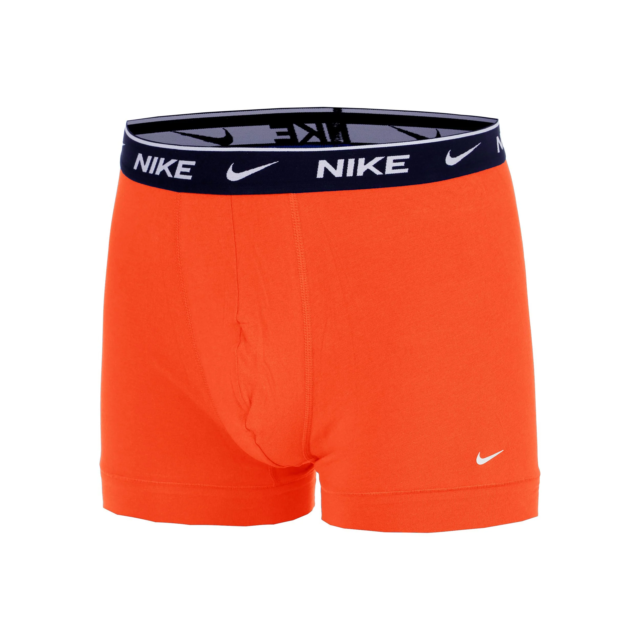 Essential Cotton Stretch Trunk Boxer Short 3er Pack Herren - hellblau, orange - Image 5