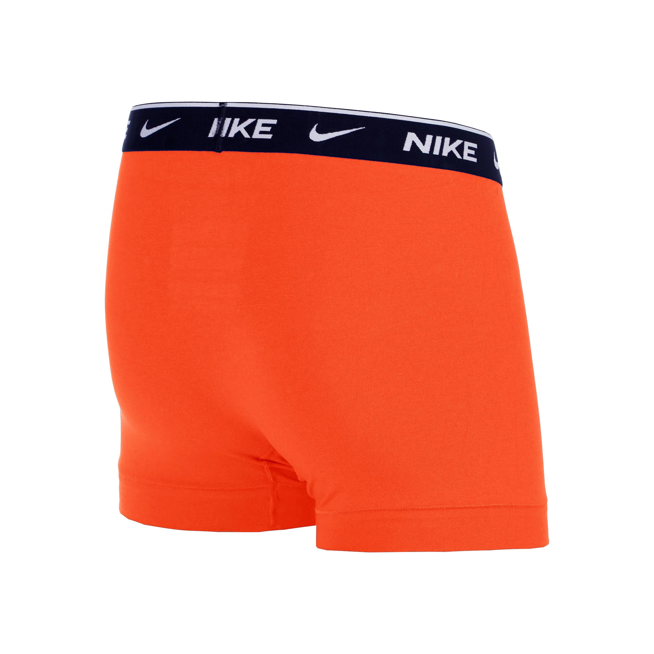 Essential Cotton Stretch Trunk Boxer Short 3er Pack Herren - hellblau, orange - Image 6