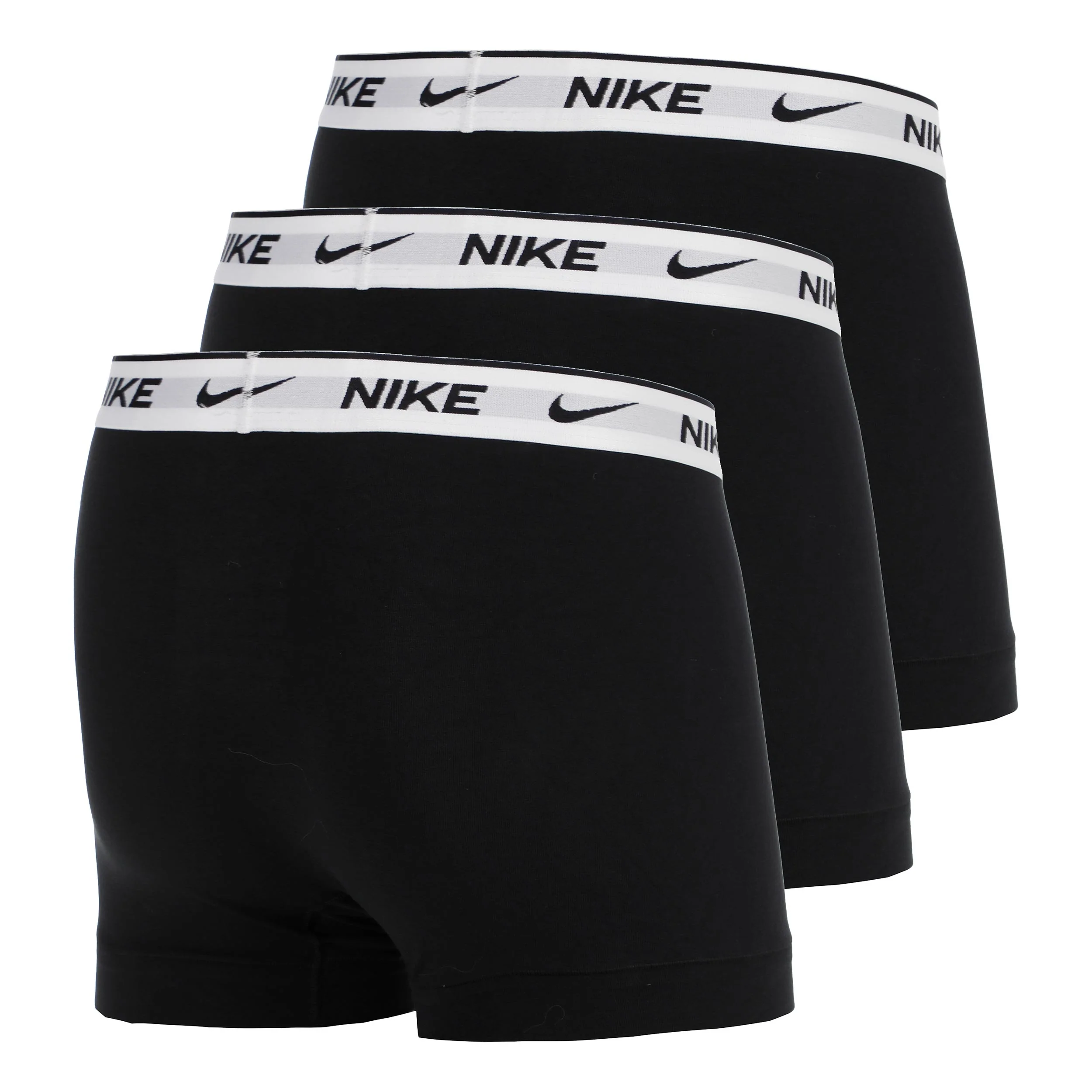 Essential Cotton Stretch Trunk Boxer Short 3er Pack Herren - schwarz, weiß - Image 2