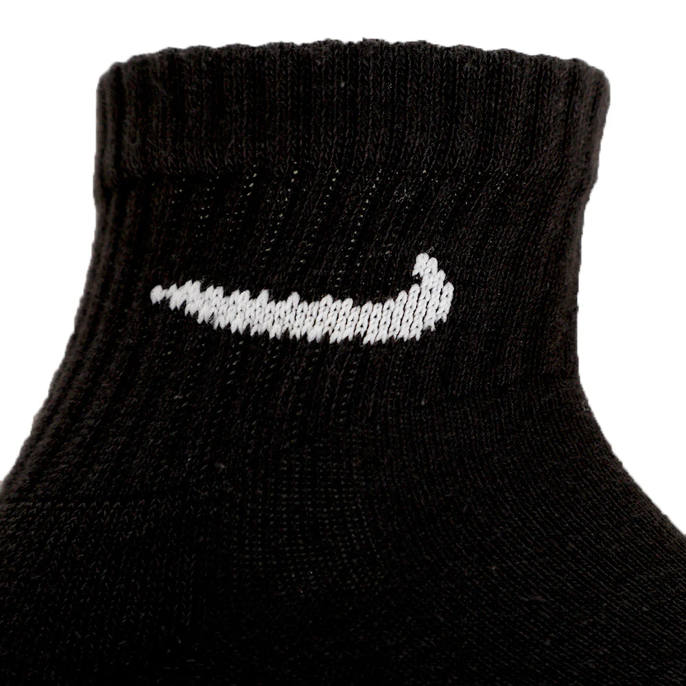 Everyday Cushioned Ankle Tennissocken 3er Pack Unisex - schwarz, weiß - Image 5