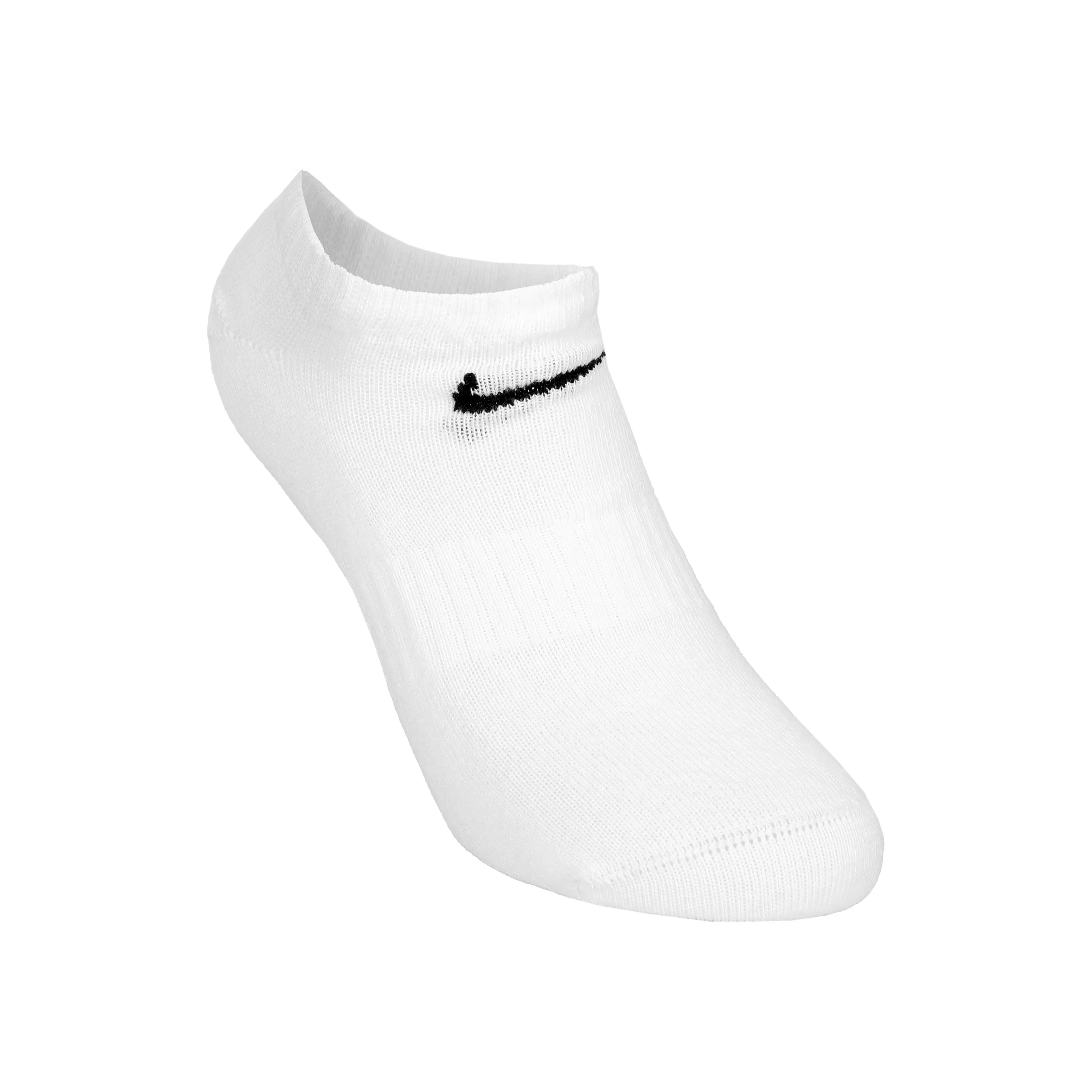 Everyday Lightweight No Show Tennissocken 3er Pack Unisex - weiß, schwarz - Image 3