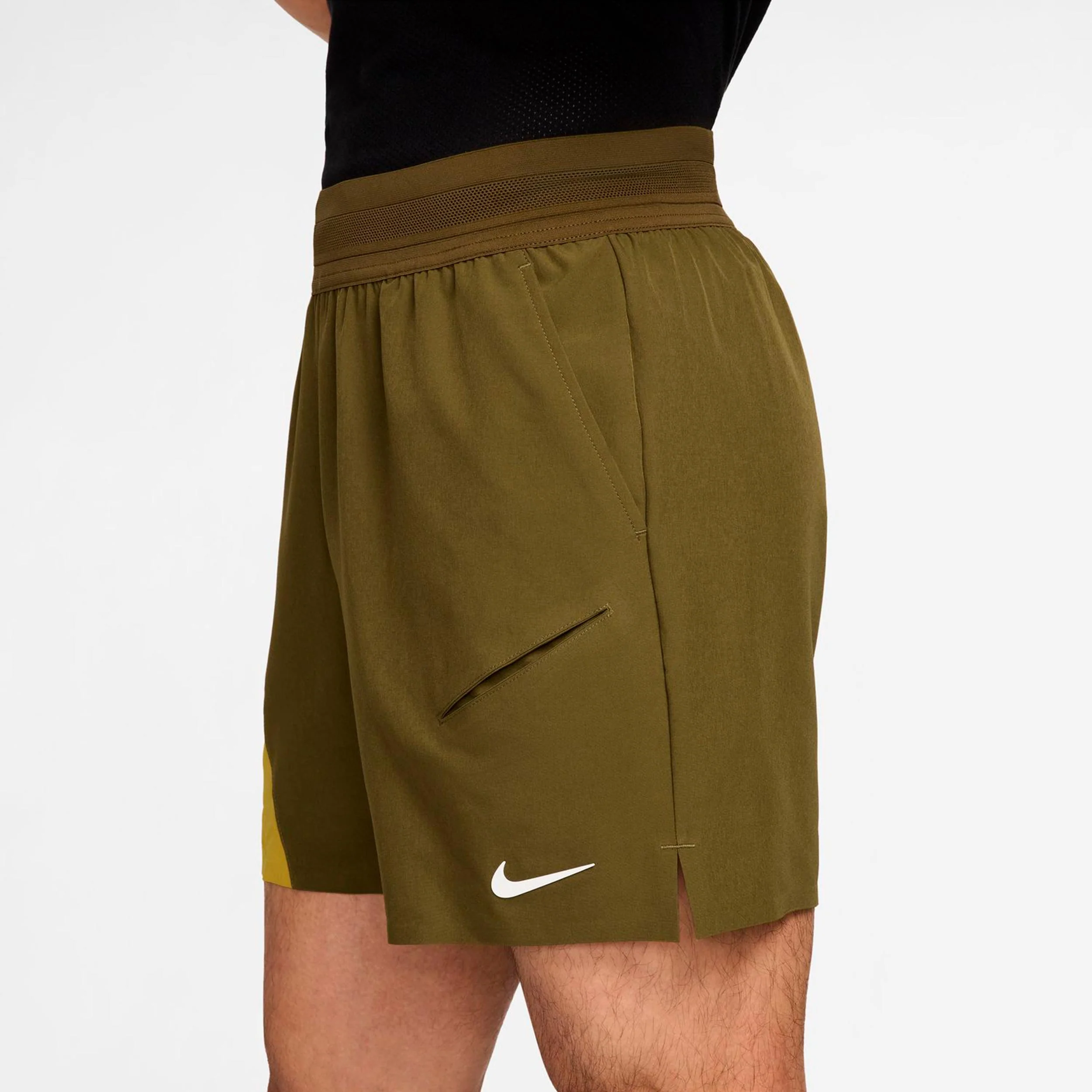 Jannik Sinner Court Dri-Fit Slam Shorts Herren-oliv - Image 3