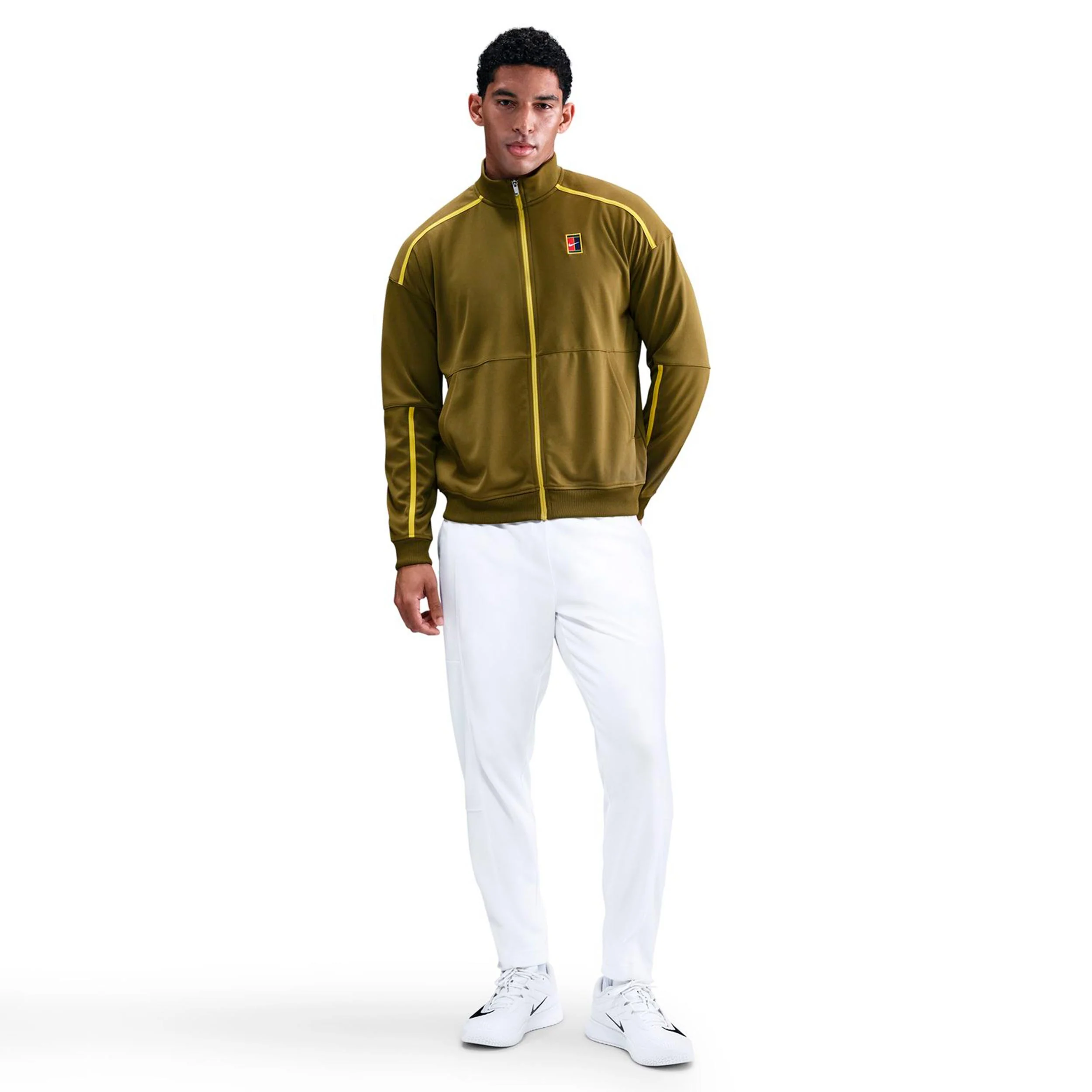 Jannik Sinner Court Heritage Trainingsjacke Herren-oliv - Image 2