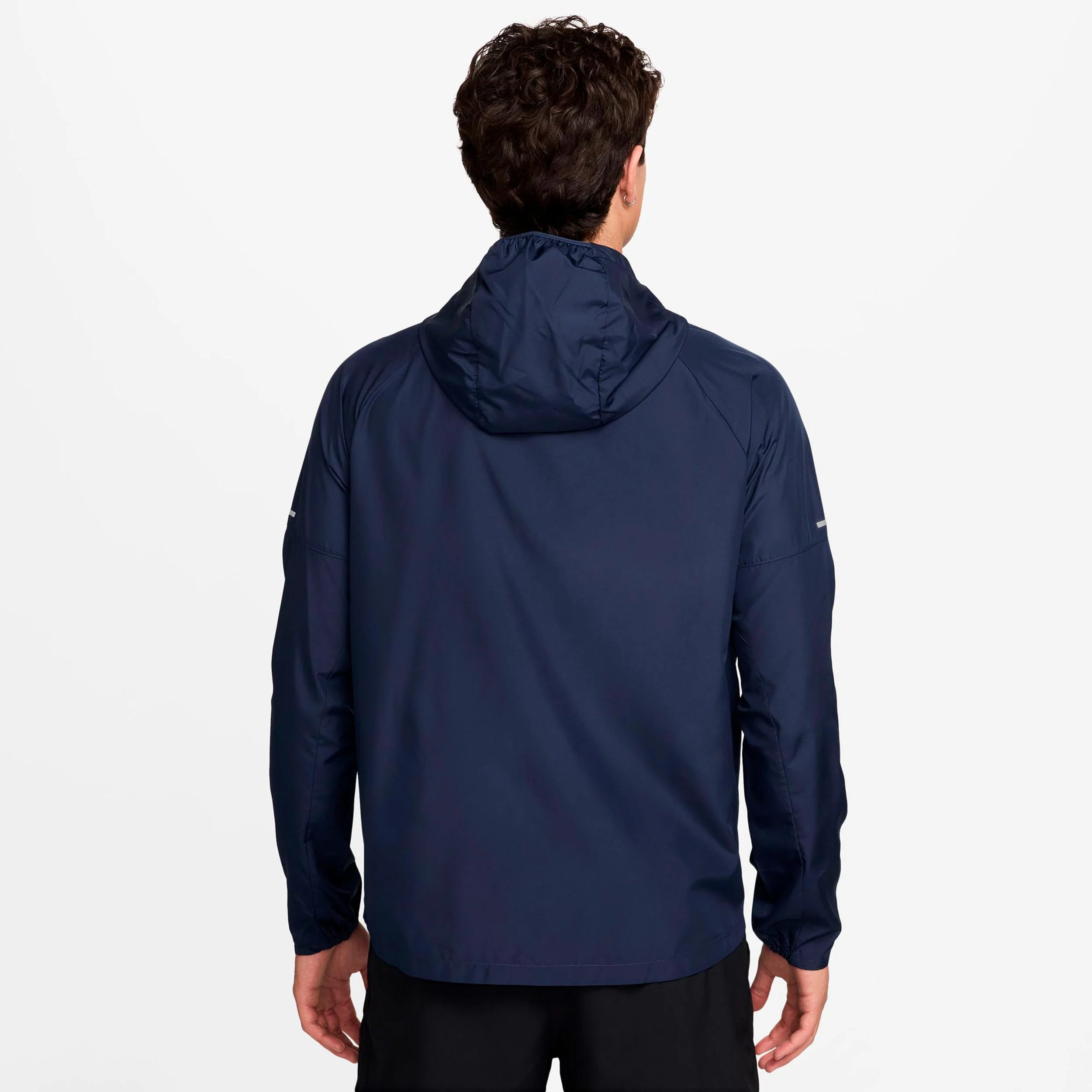 Miler Laufjacke Herren - dunkelblau, silber - Image 2