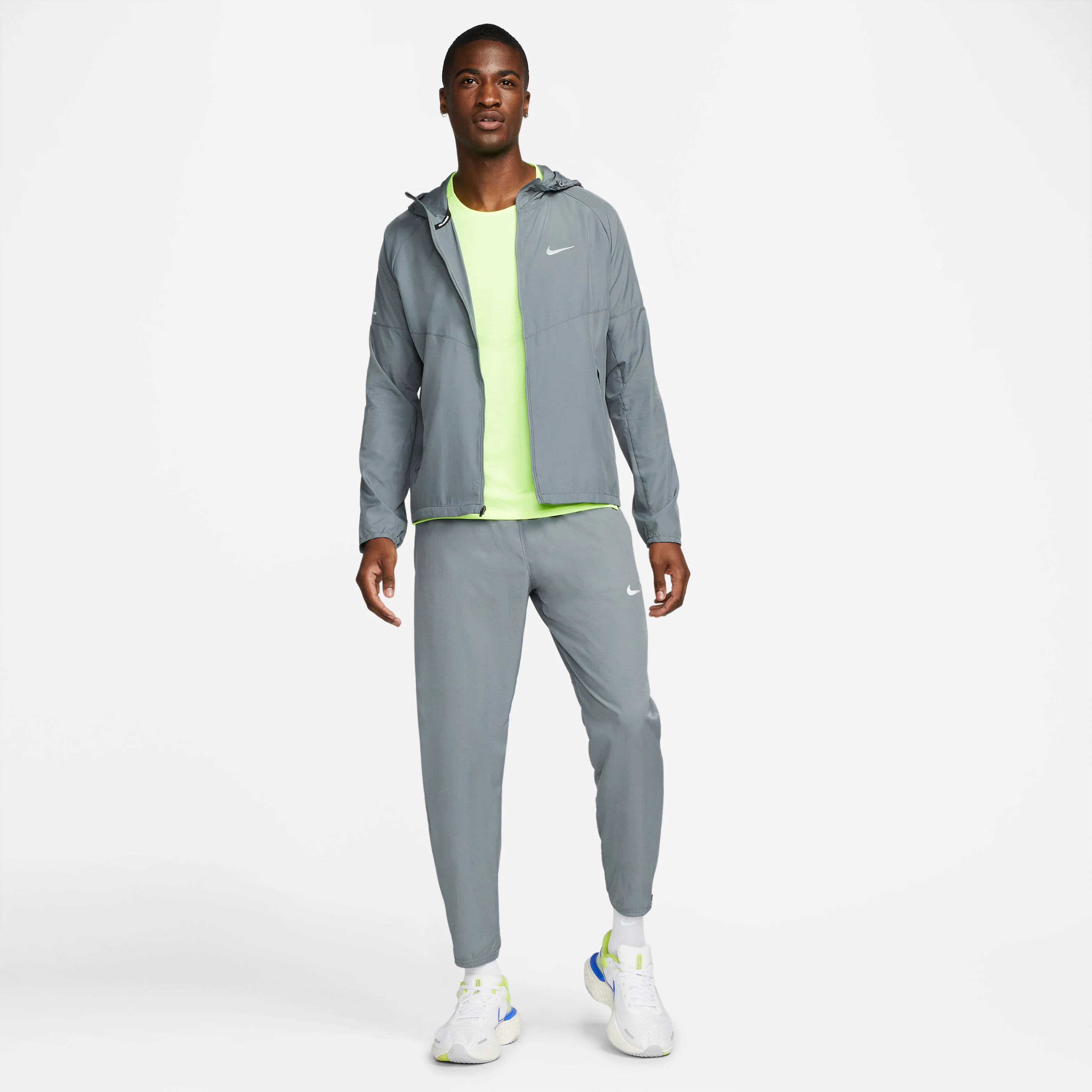 Miler Laufjacke Herren - grau - Image 8