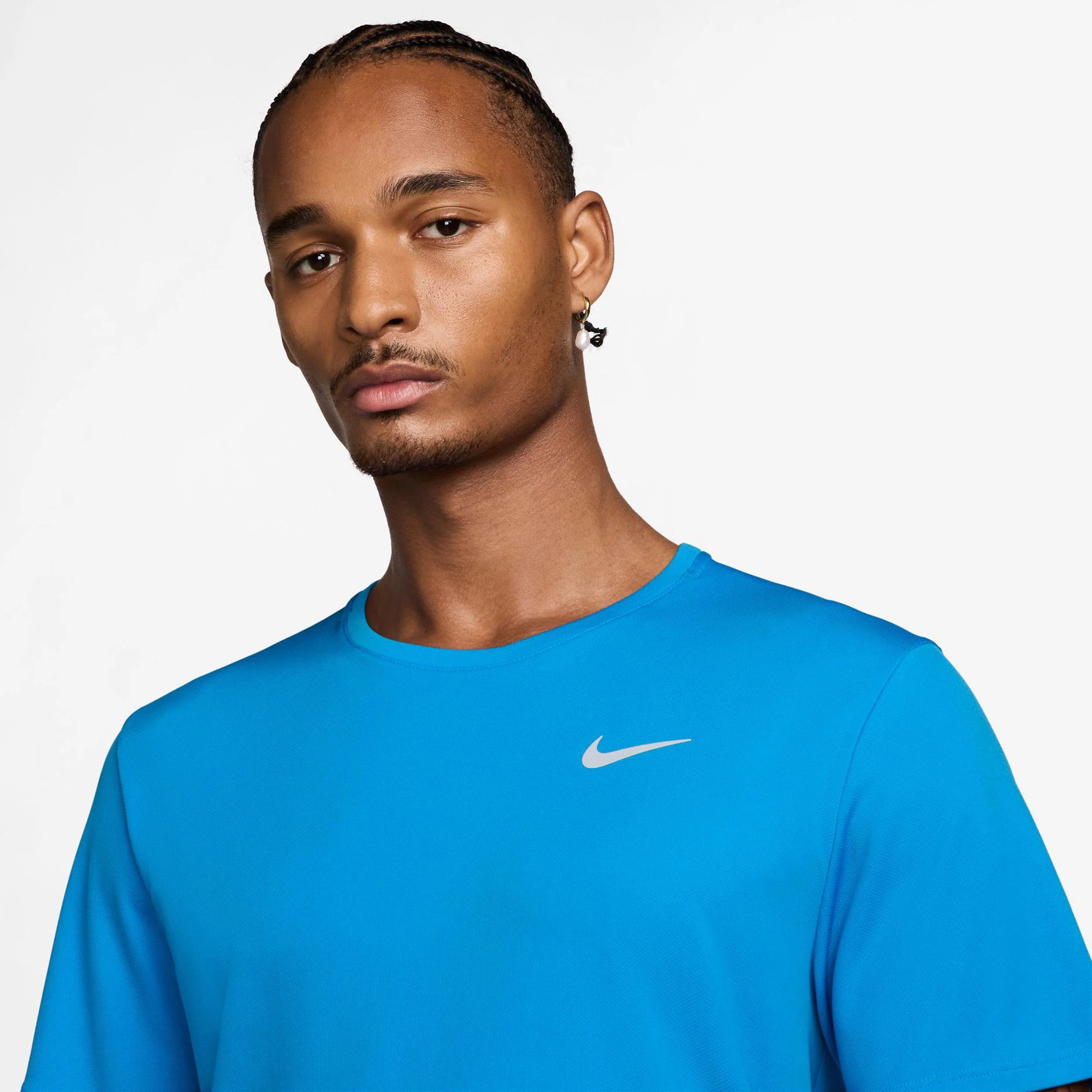 Miler Laufshirt Herren - blau, silber - Image 3