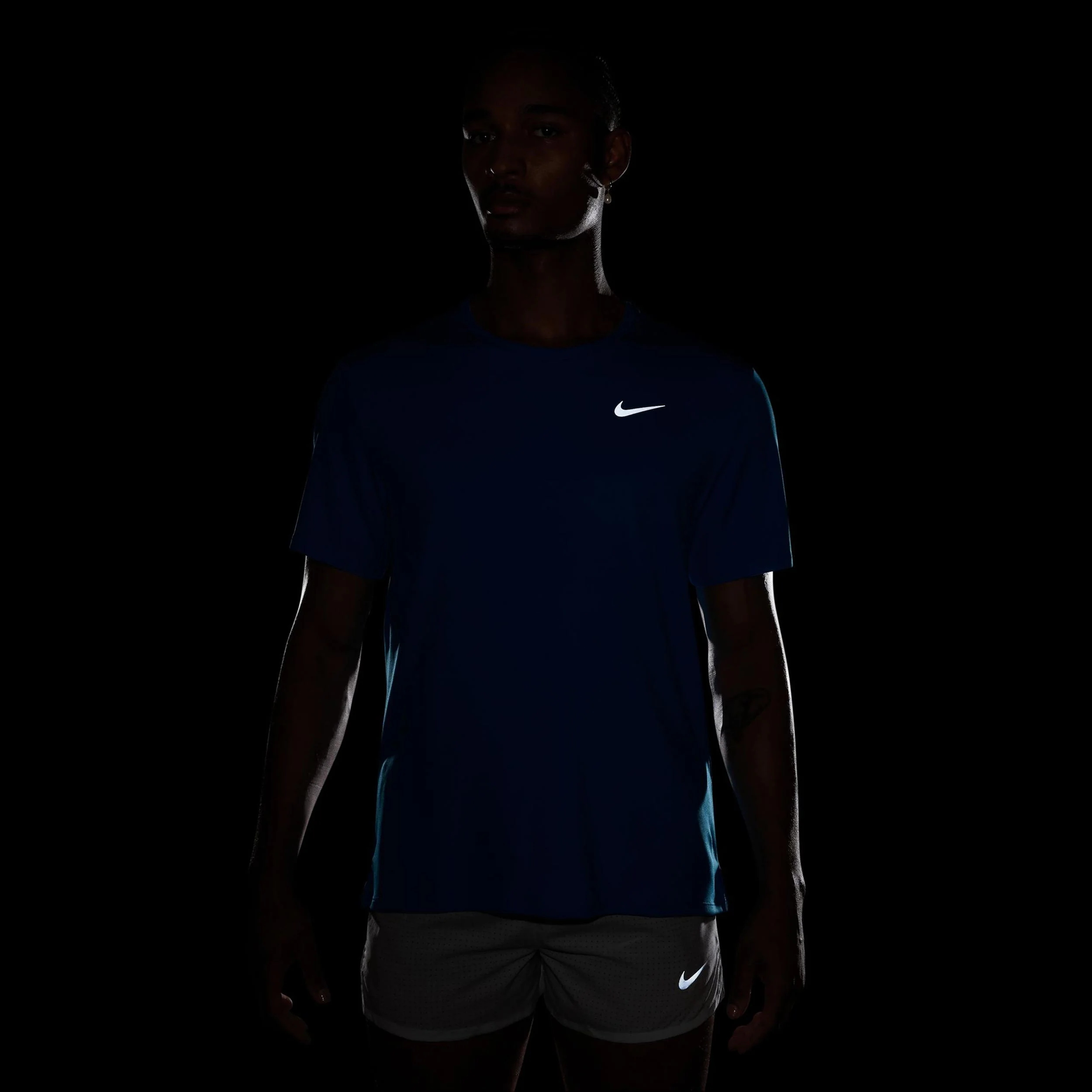 Miler Laufshirt Herren - blau, silber - Image 6